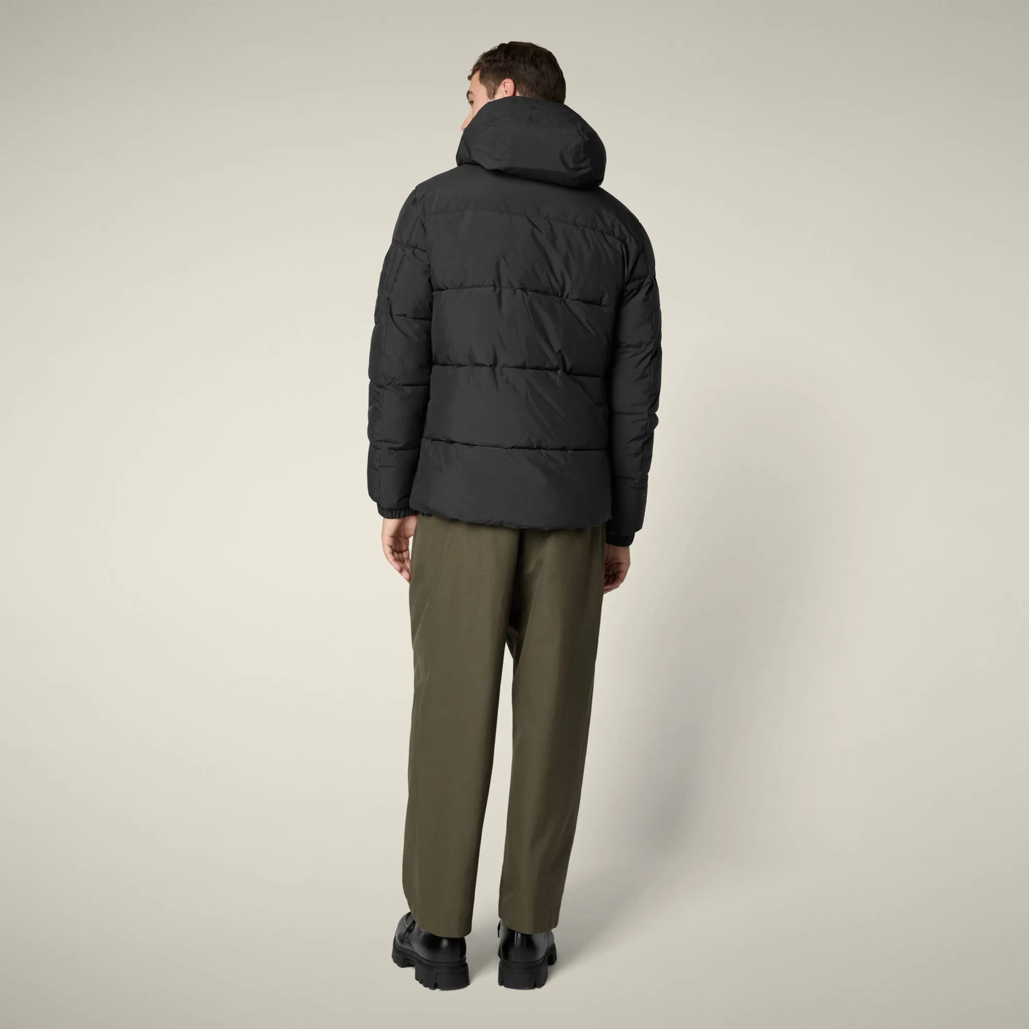 Men's parka Alter in black sold by Save The Duck product image thumbnail 3