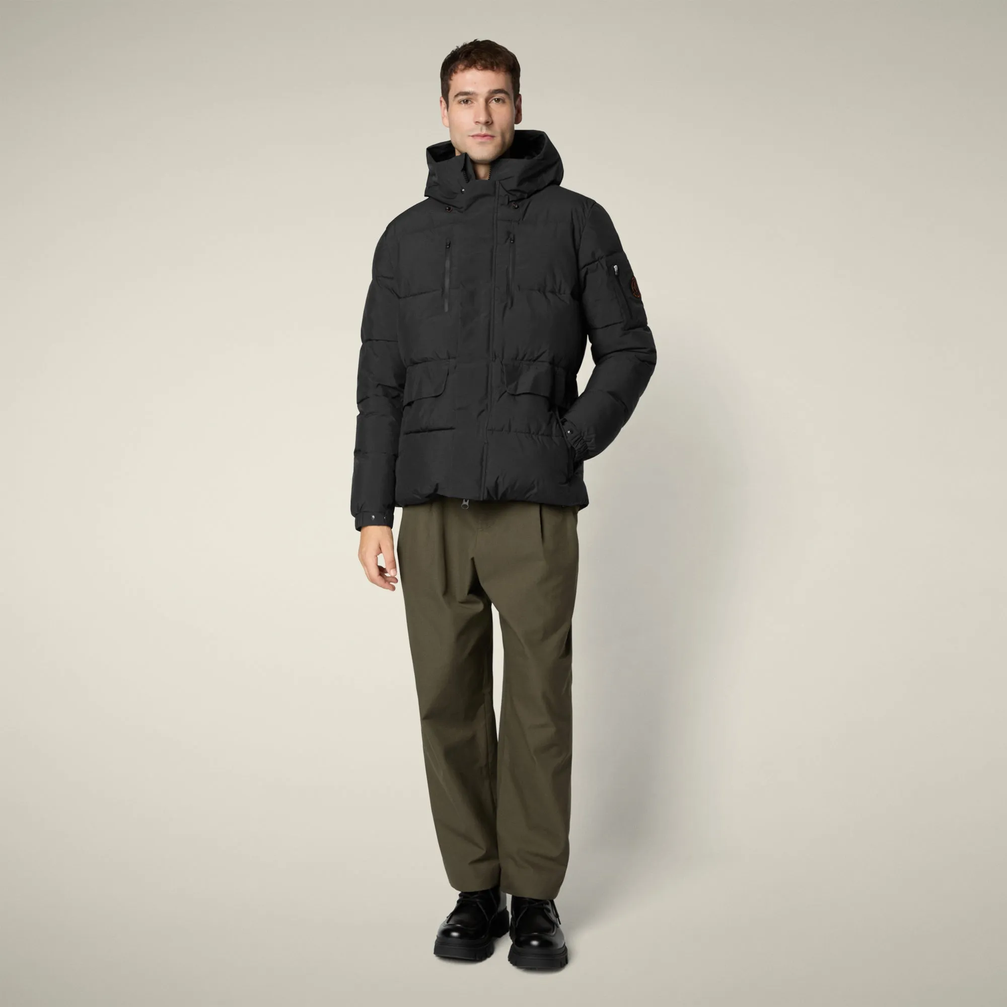 Men's parka Alter in black sold by Save The Duck product image thumbnail 2