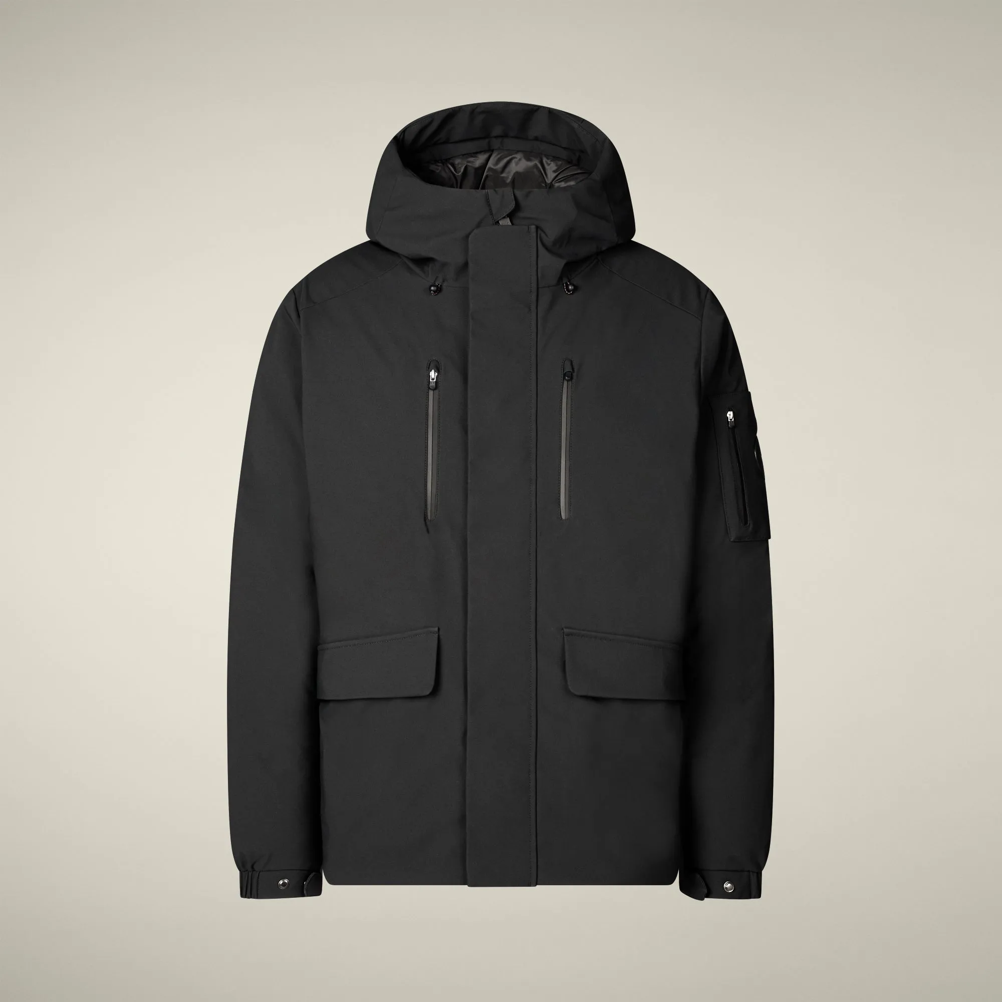 Men's Parka Hiram in Black sold by Save The Duck product image thumbnail 5