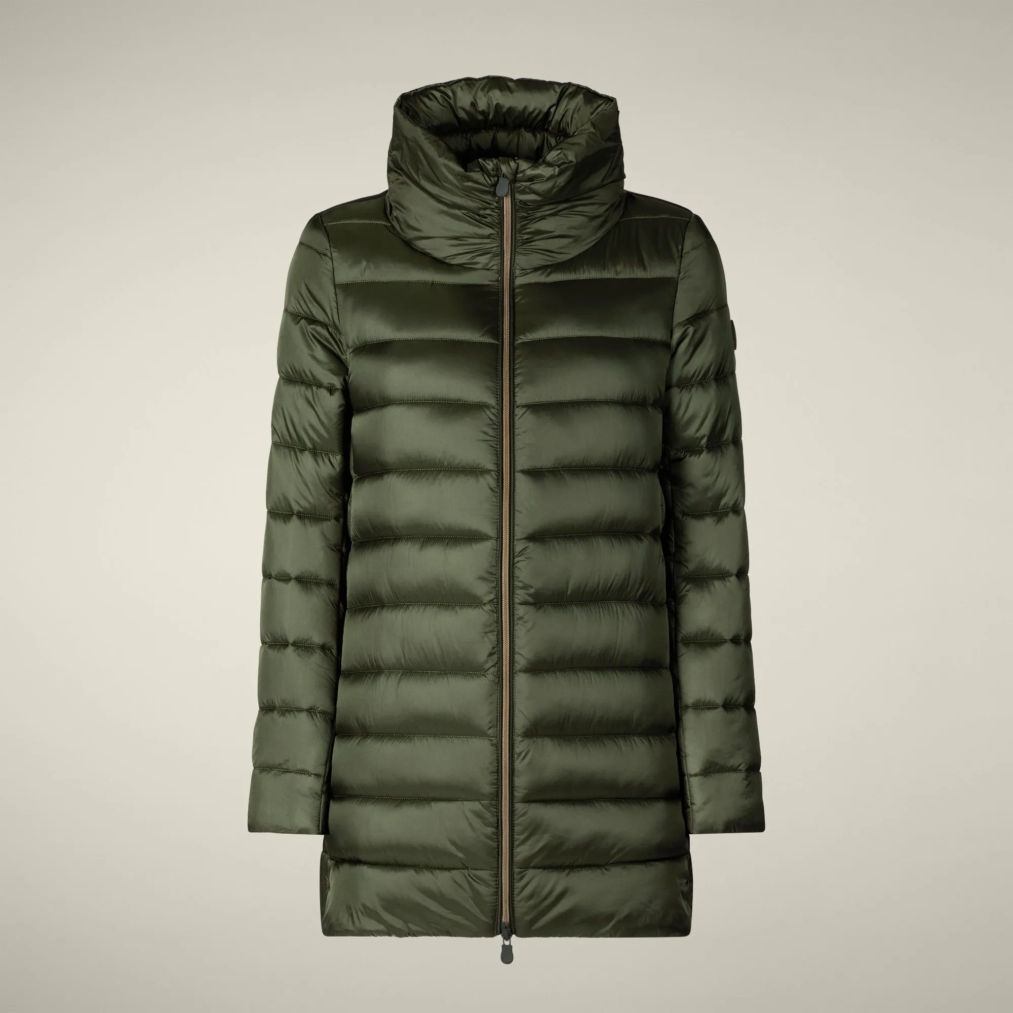 Women's Animal free puffer Jacket Lydia in Pine Green sold by Save The Duck product image thumbnail 5