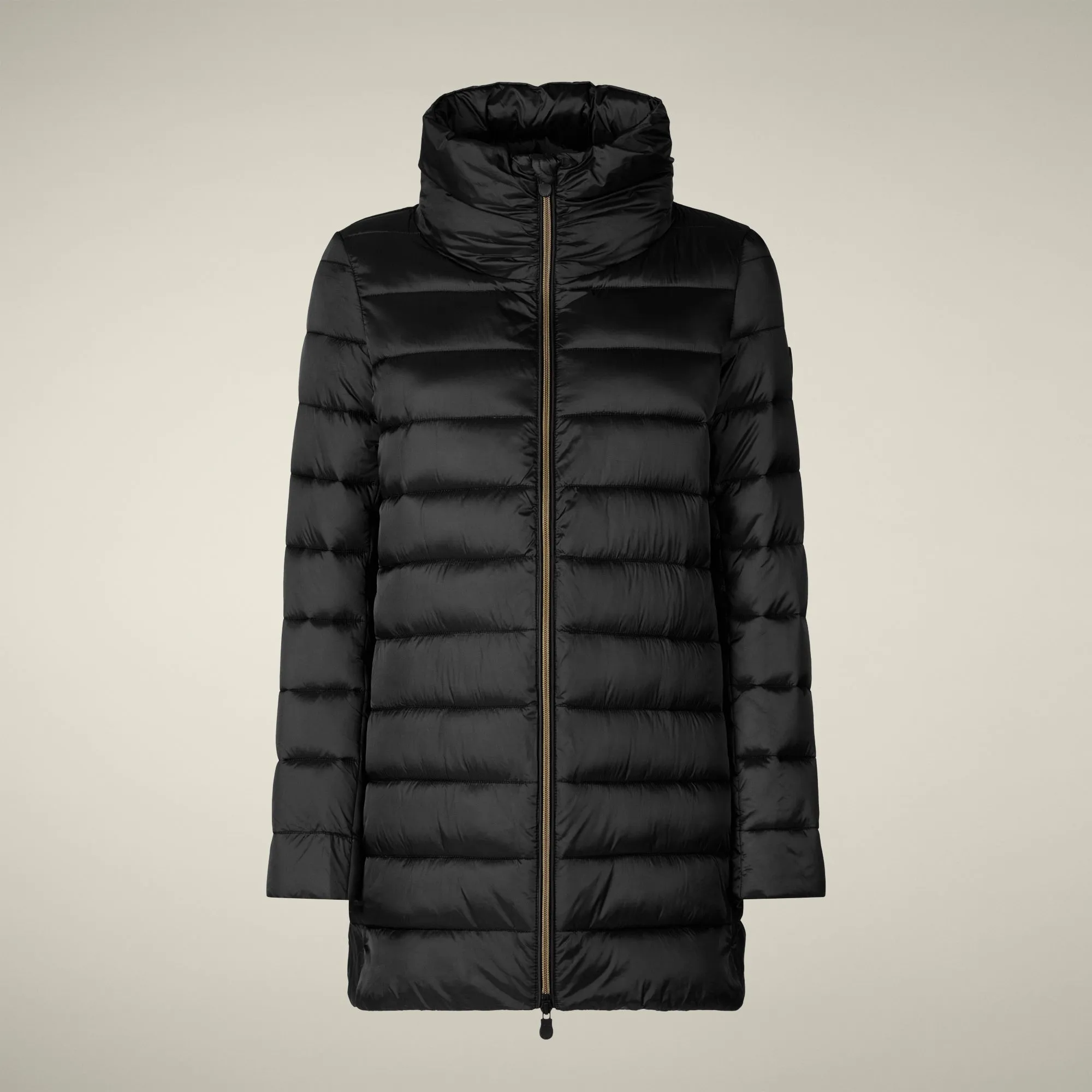 Women's animal free puffer jacket Lydia in black sold by Save The Duck product image thumbnail 5