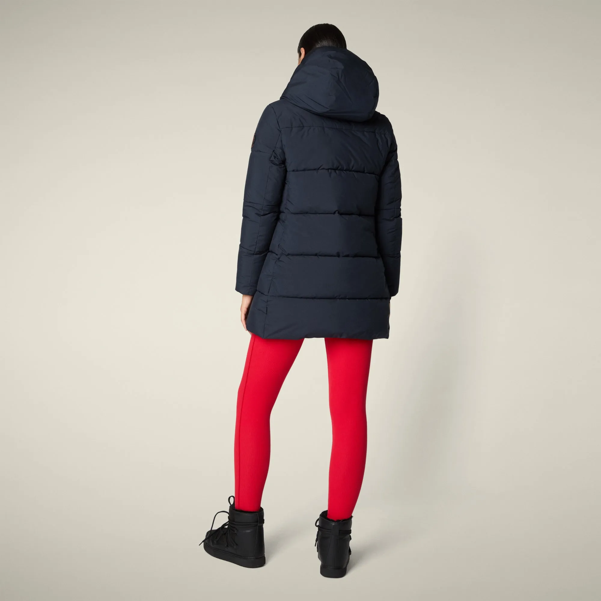 Women's Parka Bethany in Blue Black sold by Save The Duck product image thumbnail 3