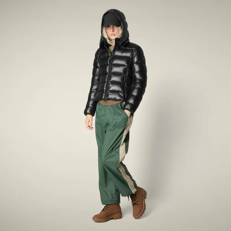 Women's Animal free puffer Jacket Cosmary in Black sold by Save The Duck