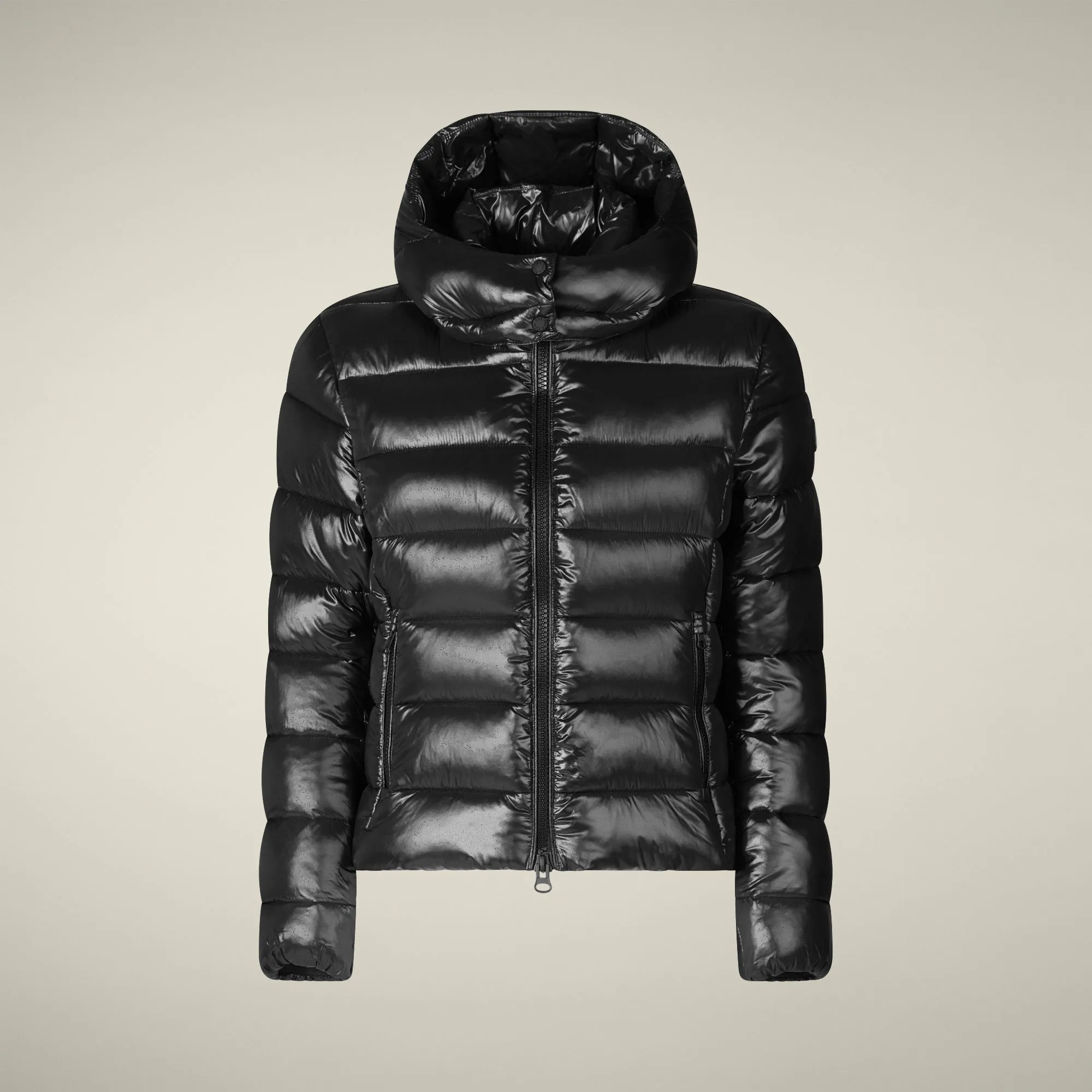 Women's Animal free puffer Jacket Cosmary in Black sold by Save The Duck product image thumbnail 5