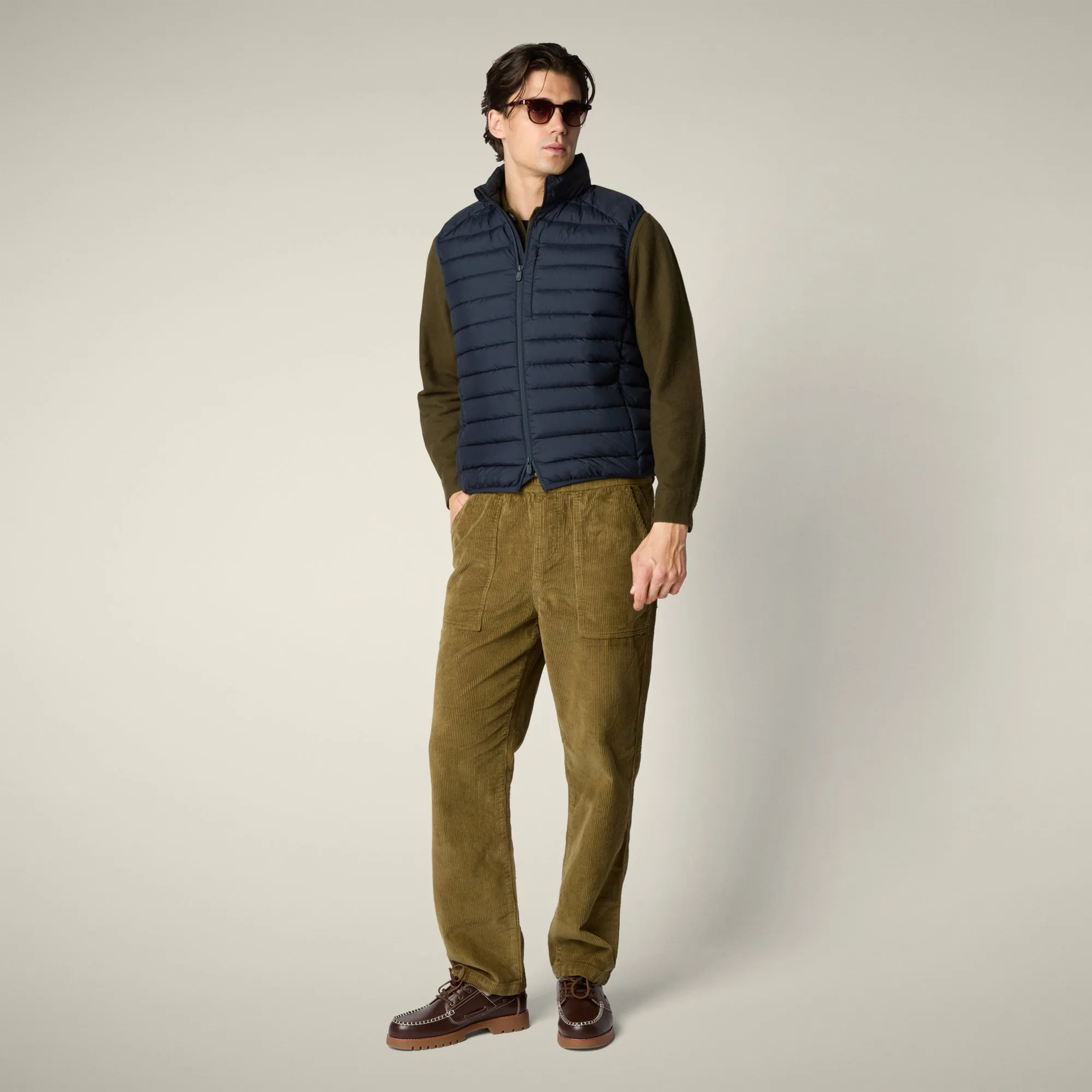 Men's Vest Rhus in Blue Black sold by Save The Duck product image thumbnail 2