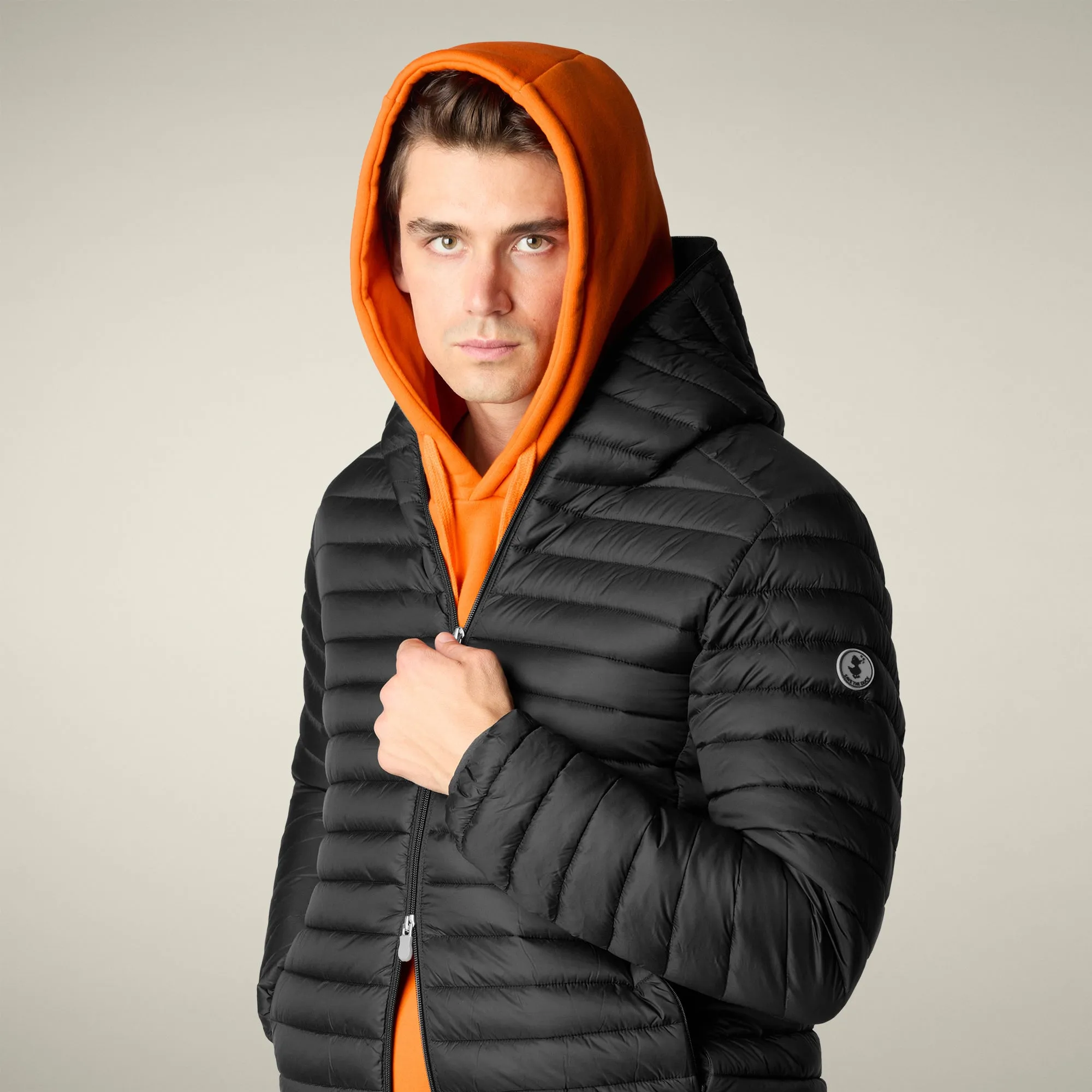 Men's Animal free Puffer Jacket Donald in Black sold by Save The Duck product image thumbnail 4