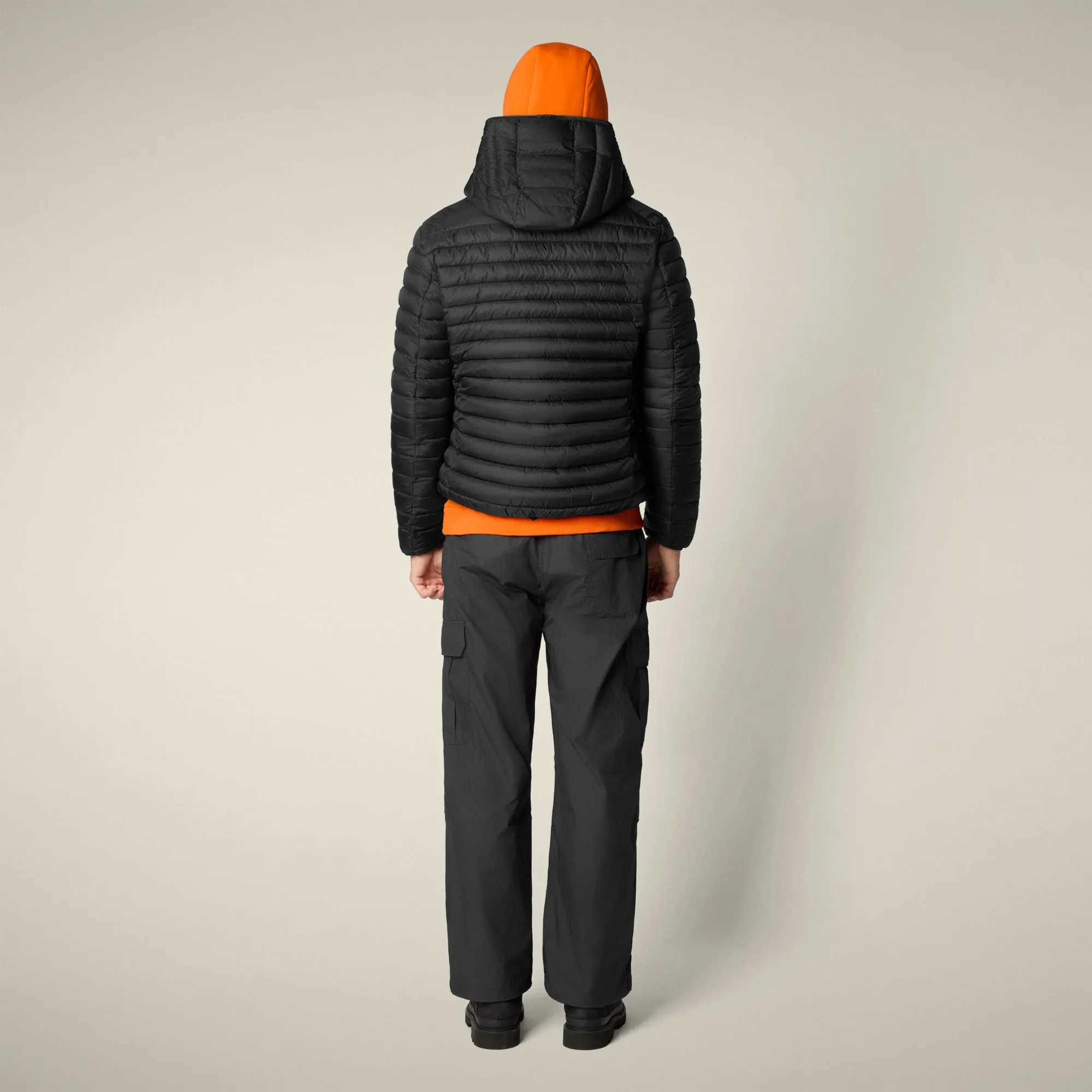 Men's Animal free Puffer Jacket Donald in Black sold by Save The Duck product image thumbnail 3