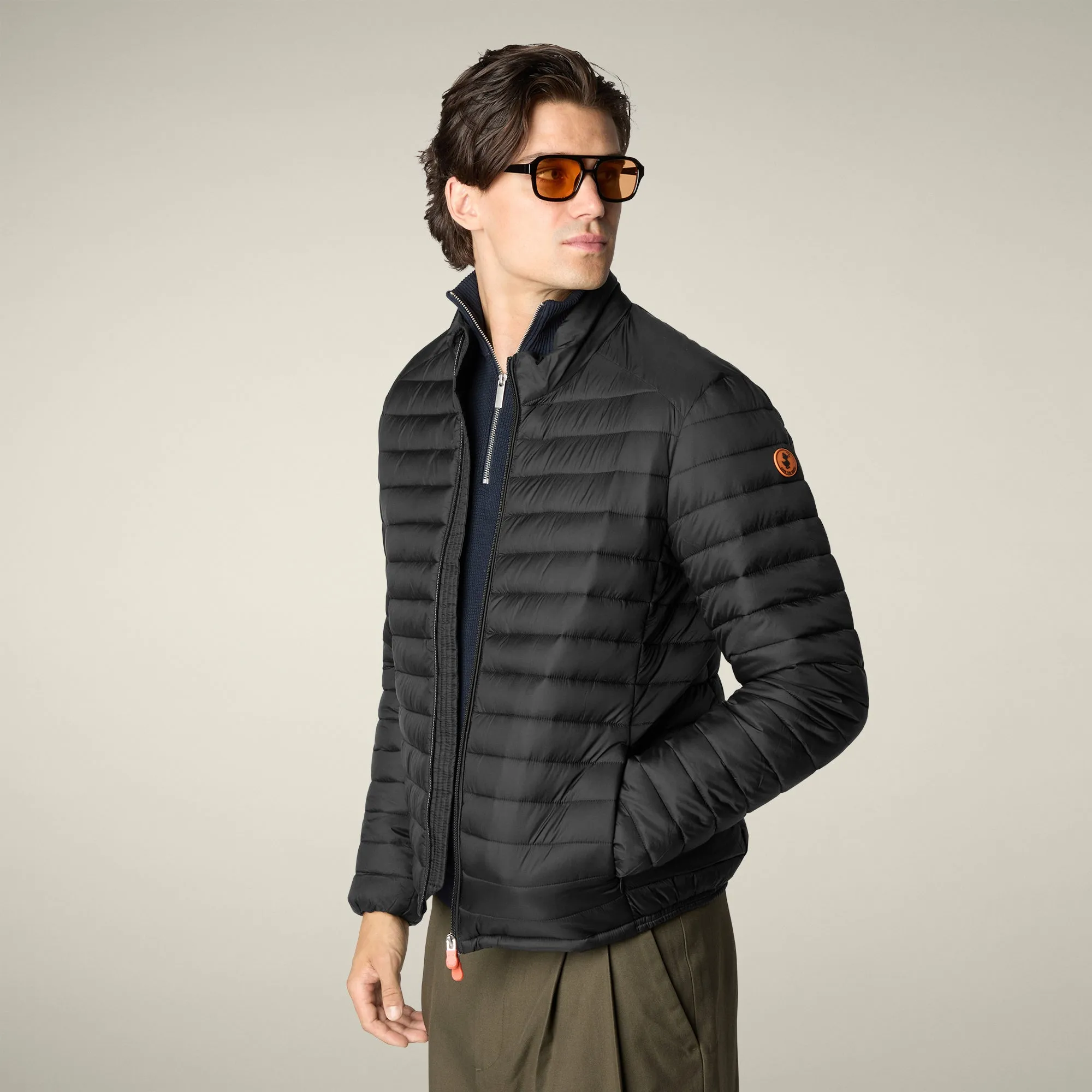 Men's animal free Puffer Jacket Alexander in Black sold by Save The Duck product image thumbnail 4