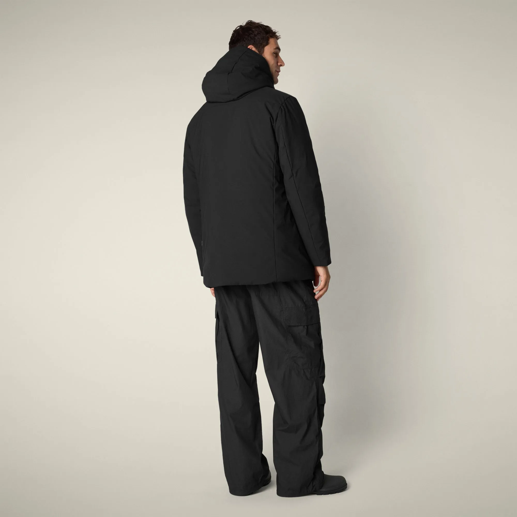 Men's Parka Antoine in black sold by Save The Duck product image thumbnail 3
