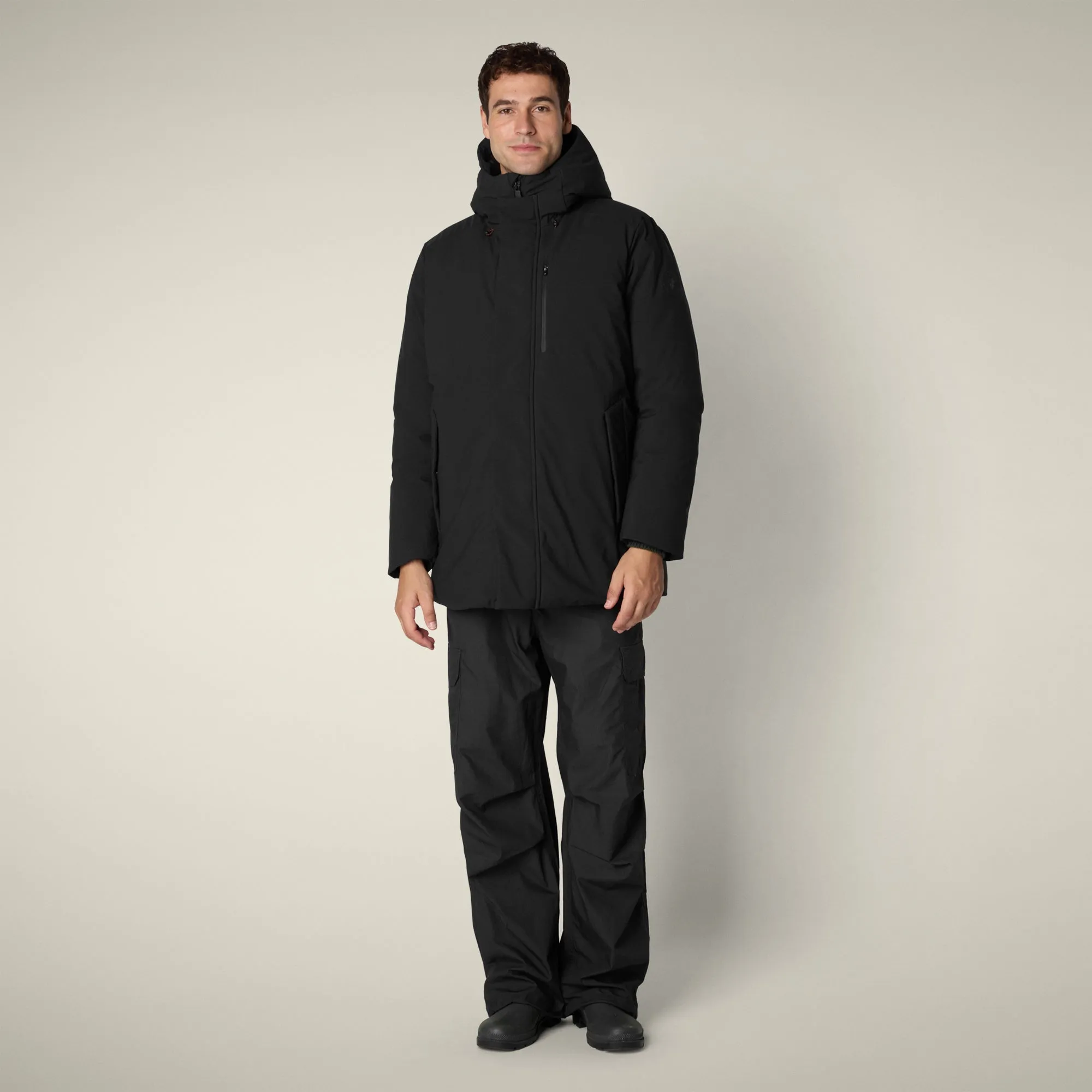 Men's Parka Antoine in black sold by Save The Duck product image thumbnail 2