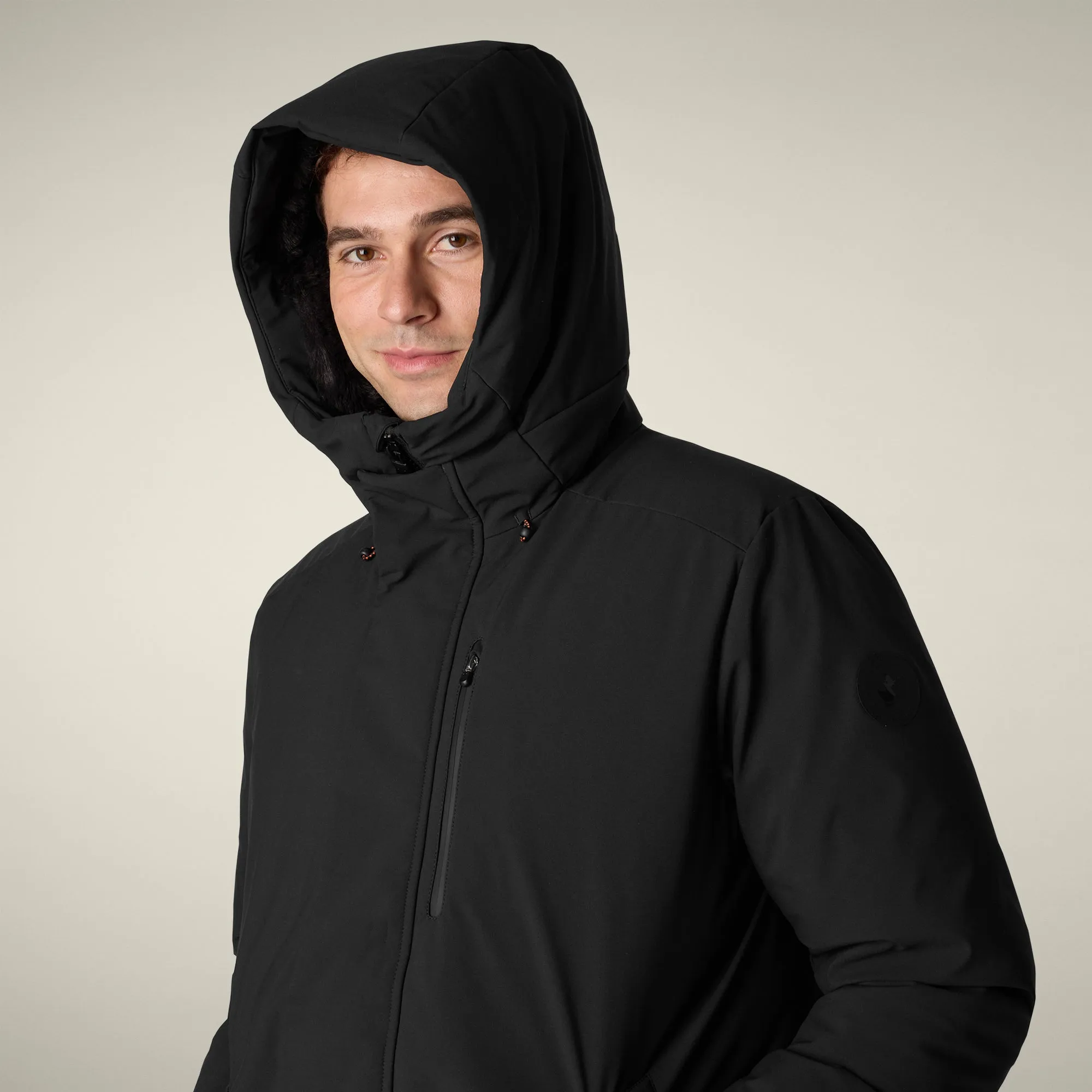 Men's Parka Antoine in black sold by Save The Duck product image thumbnail 4