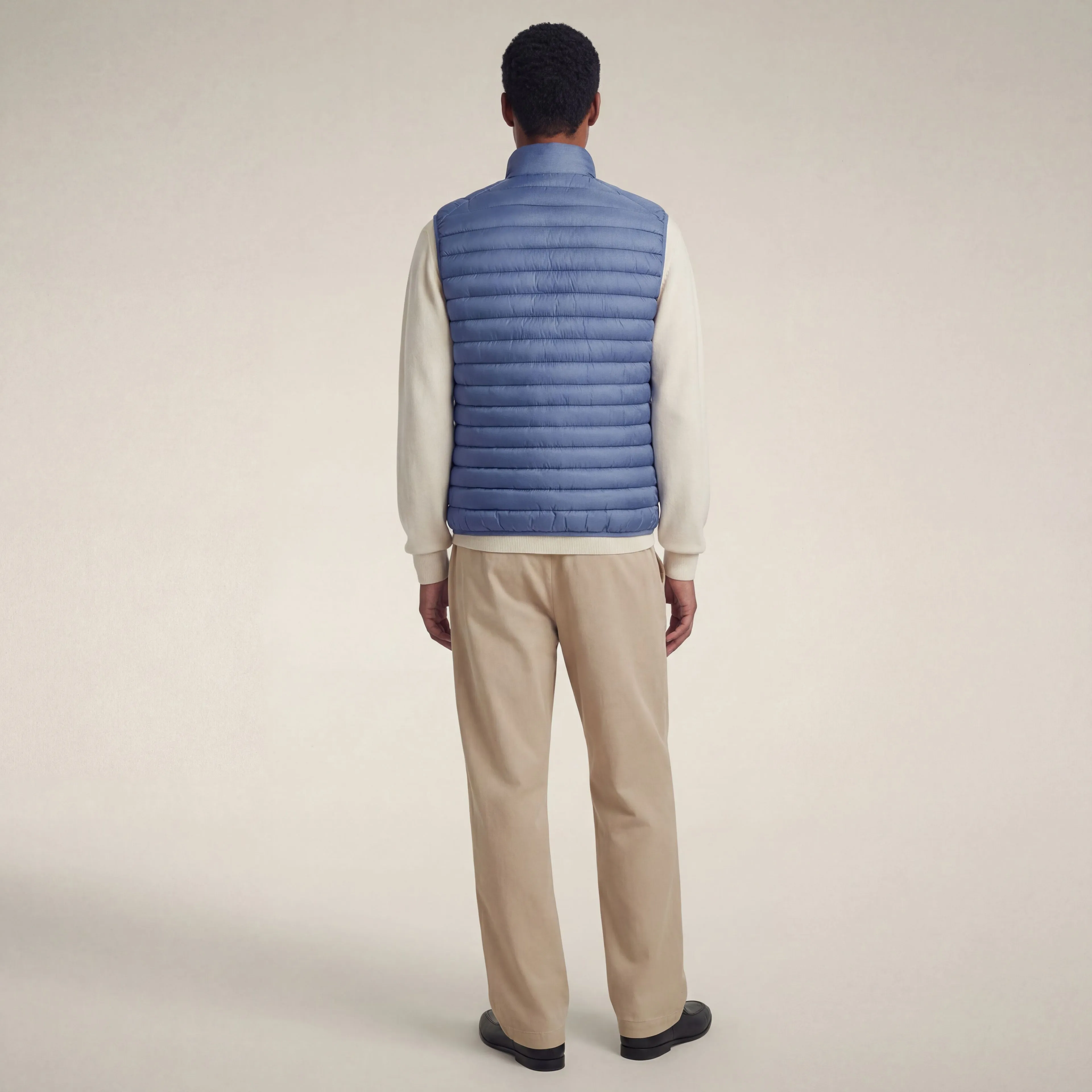 Men's Puffer Vest Adam in Cornflower Blue sold by Save The Duck product image thumbnail 2