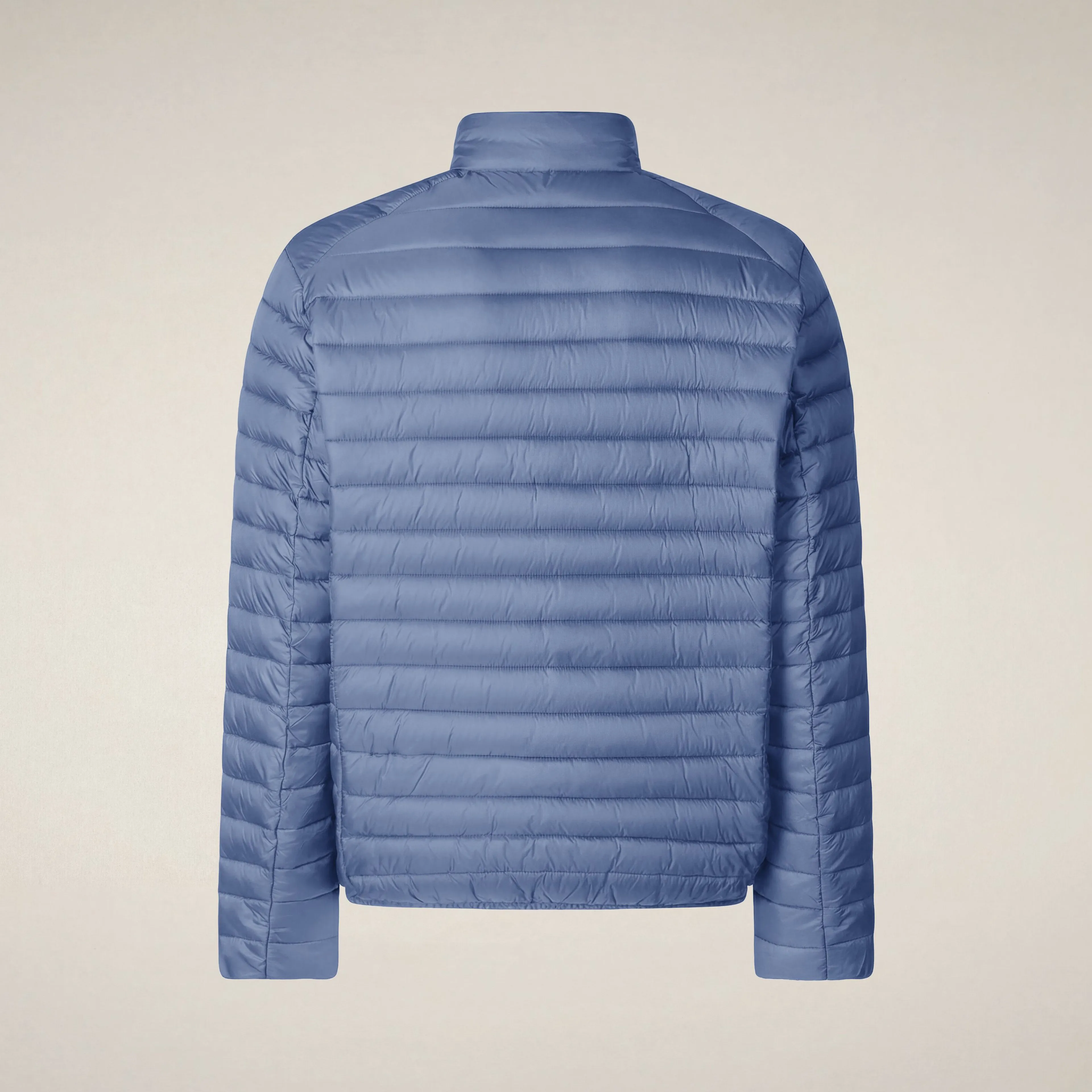 Men's Alexander Puffer Jacket in Cornflower blue sold by Save The Duck product image thumbnail 4