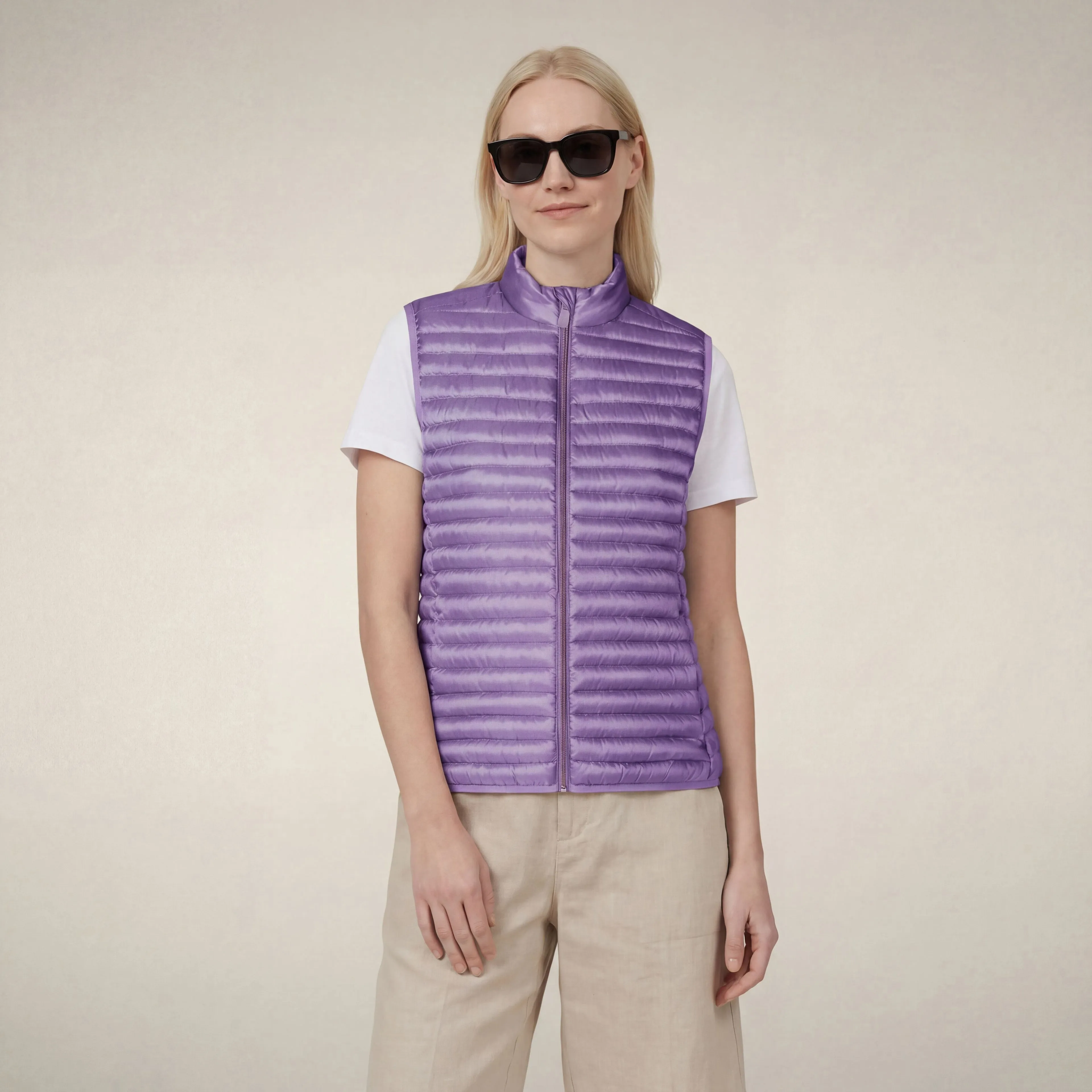 Women's vest arabella in wisteria violet sold by Save The Duck product image thumbnail 5