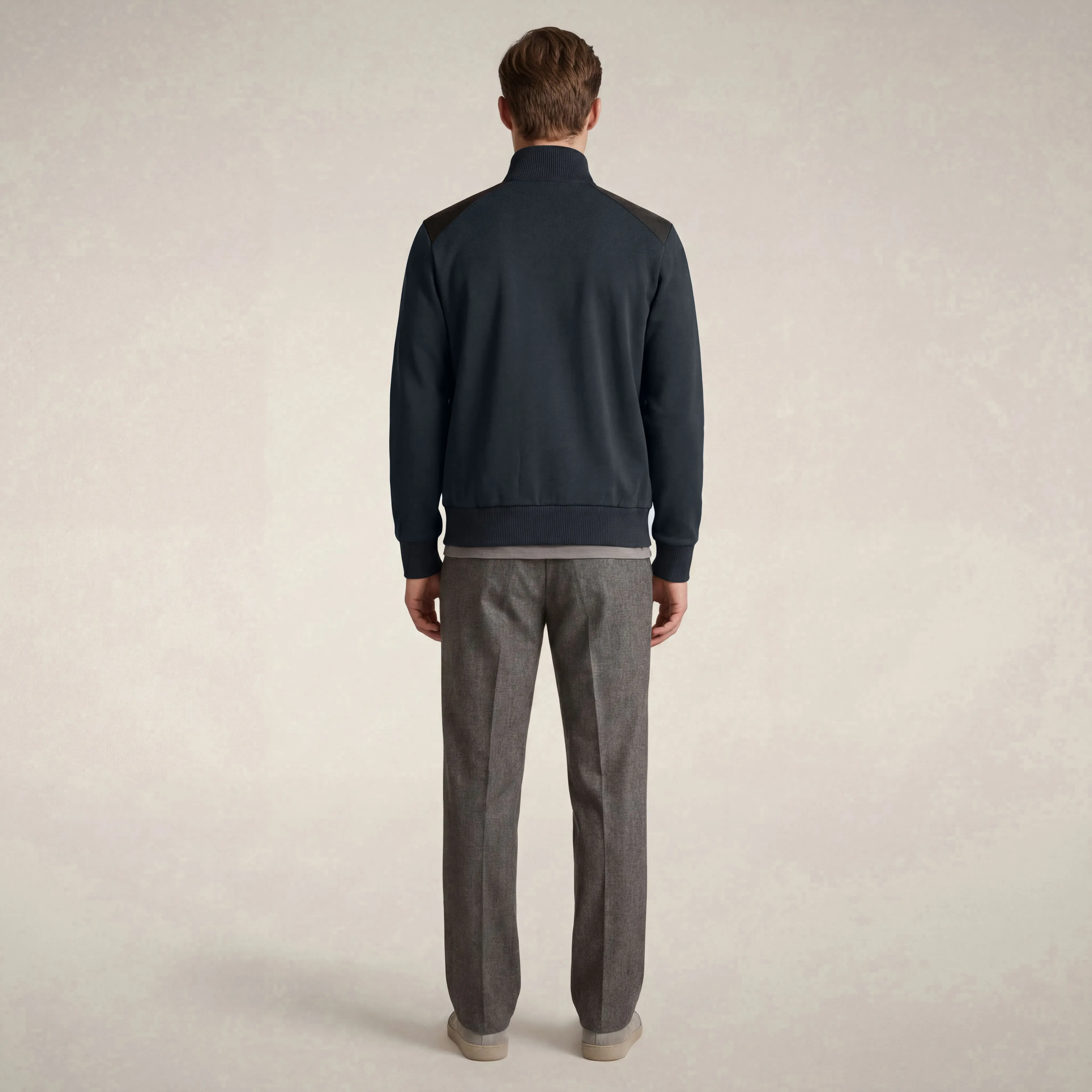 Men's animal free puffer jacket sedum in blue black sold by Save The Duck product image thumbnail 2