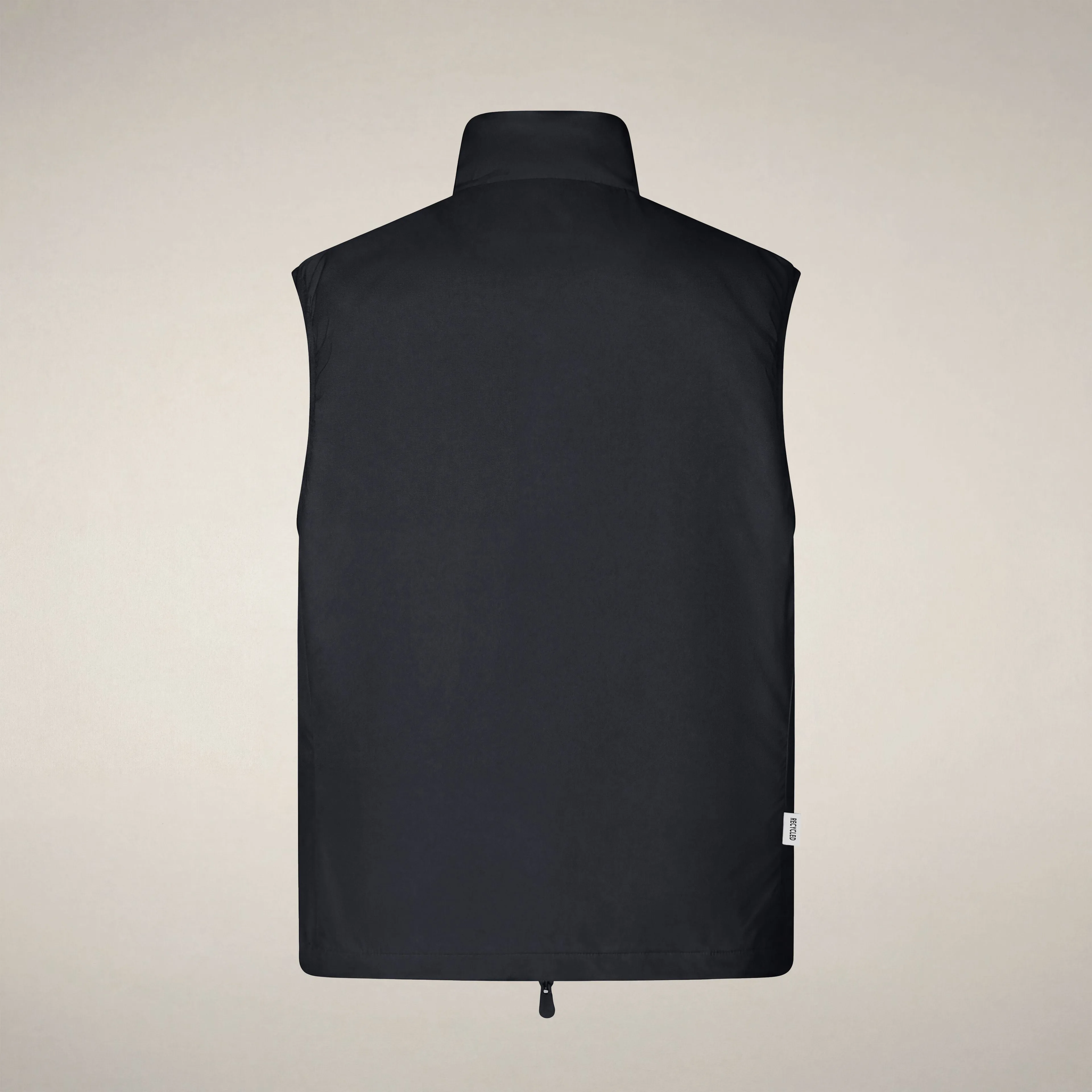 Men's hooded vest turner in blue black sold by Save The Duck product image thumbnail 4