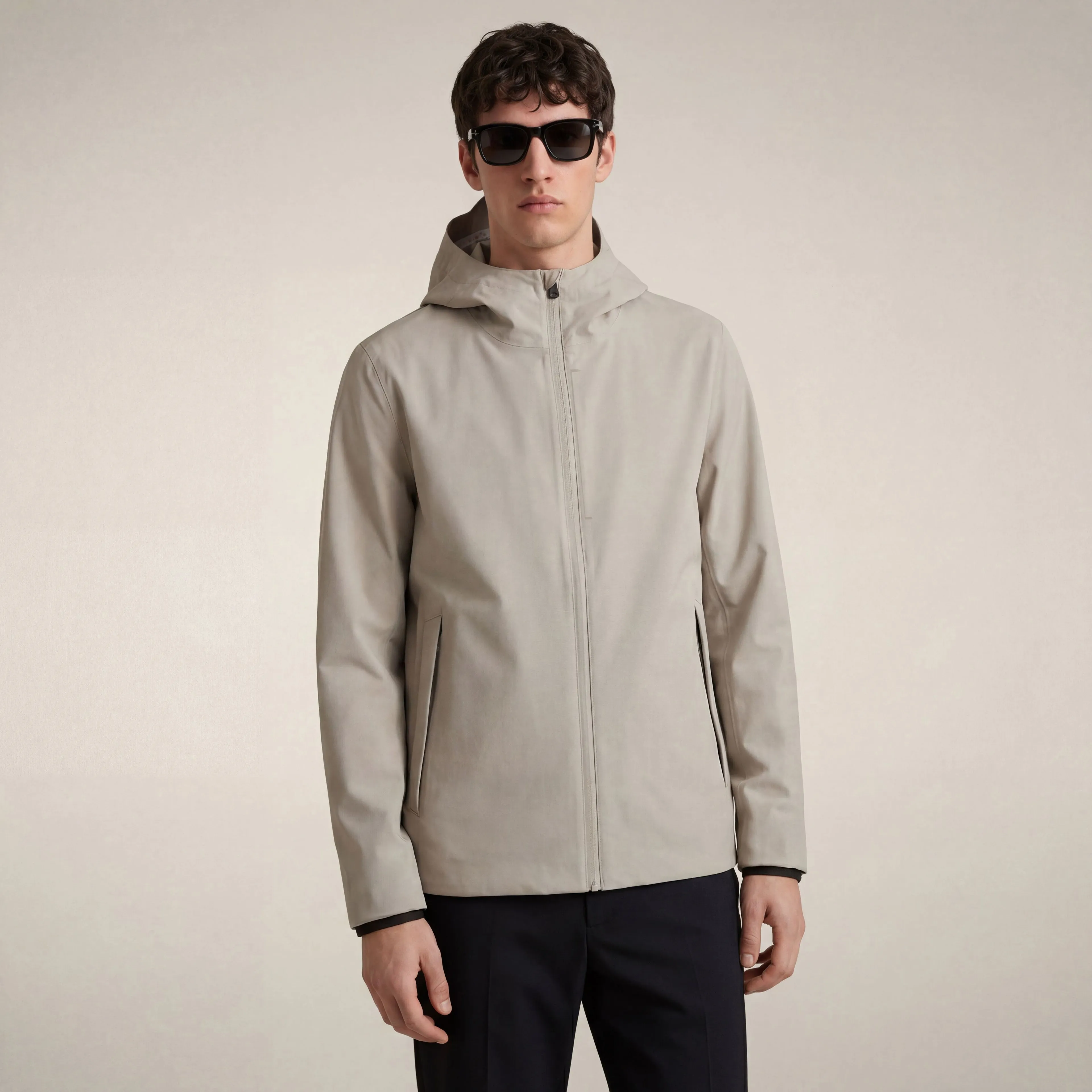 Men's hooded jacket jari in rainy beige sold by Save The Duck product image thumbnail 5