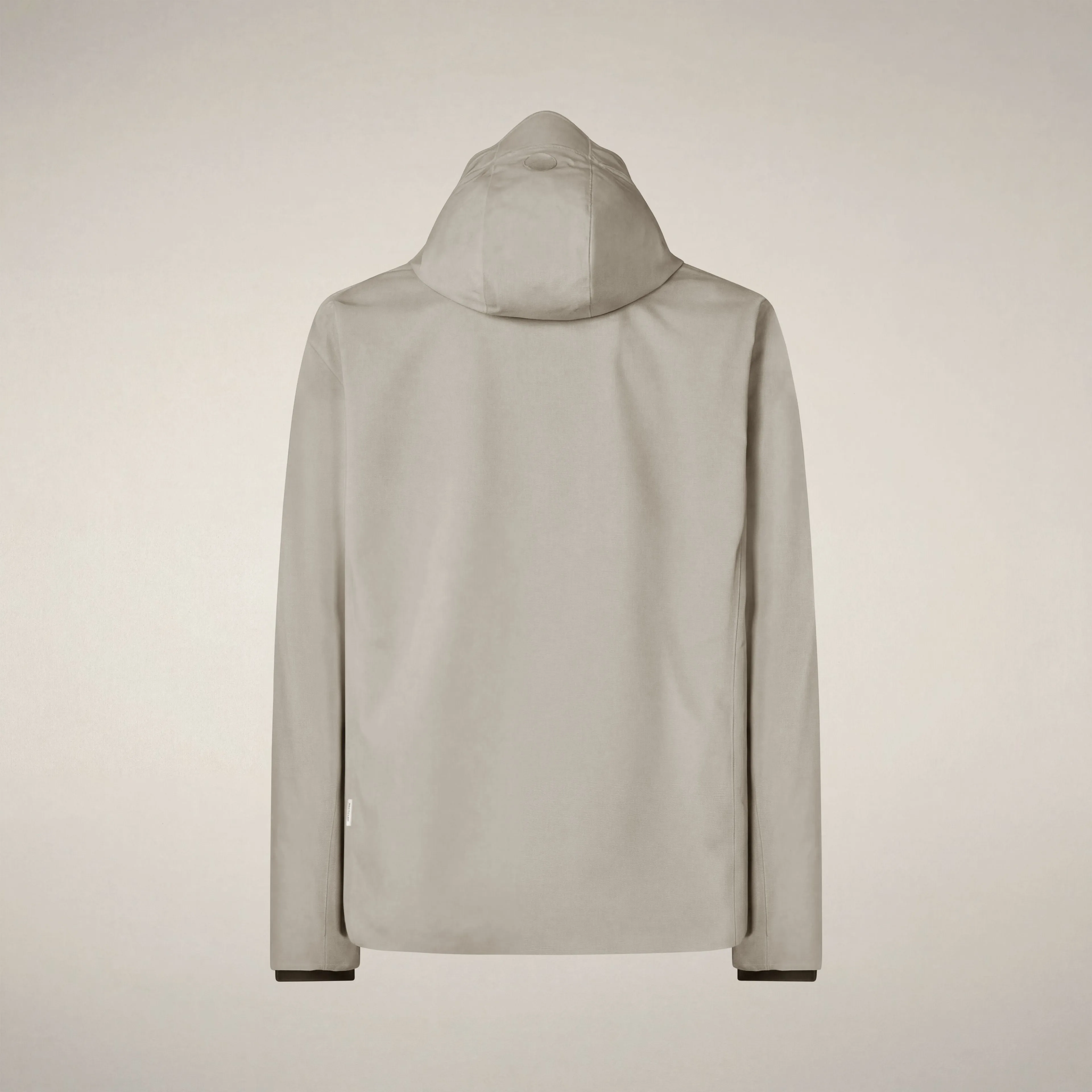 Men's hooded jacket jari in rainy beige sold by Save The Duck product image thumbnail 4