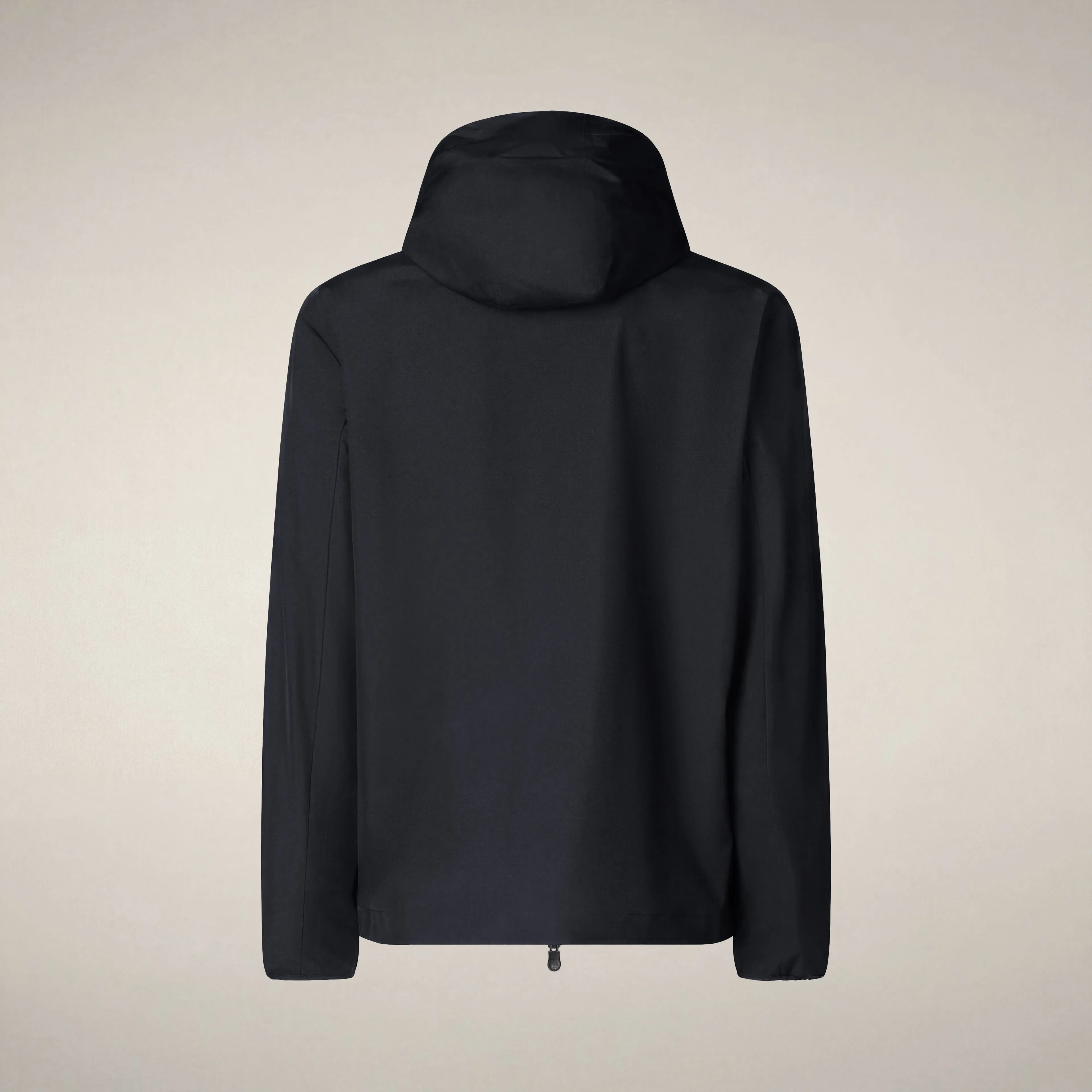 Men's hooded jacket drop in blue black sold by Save The Duck product image thumbnail 4