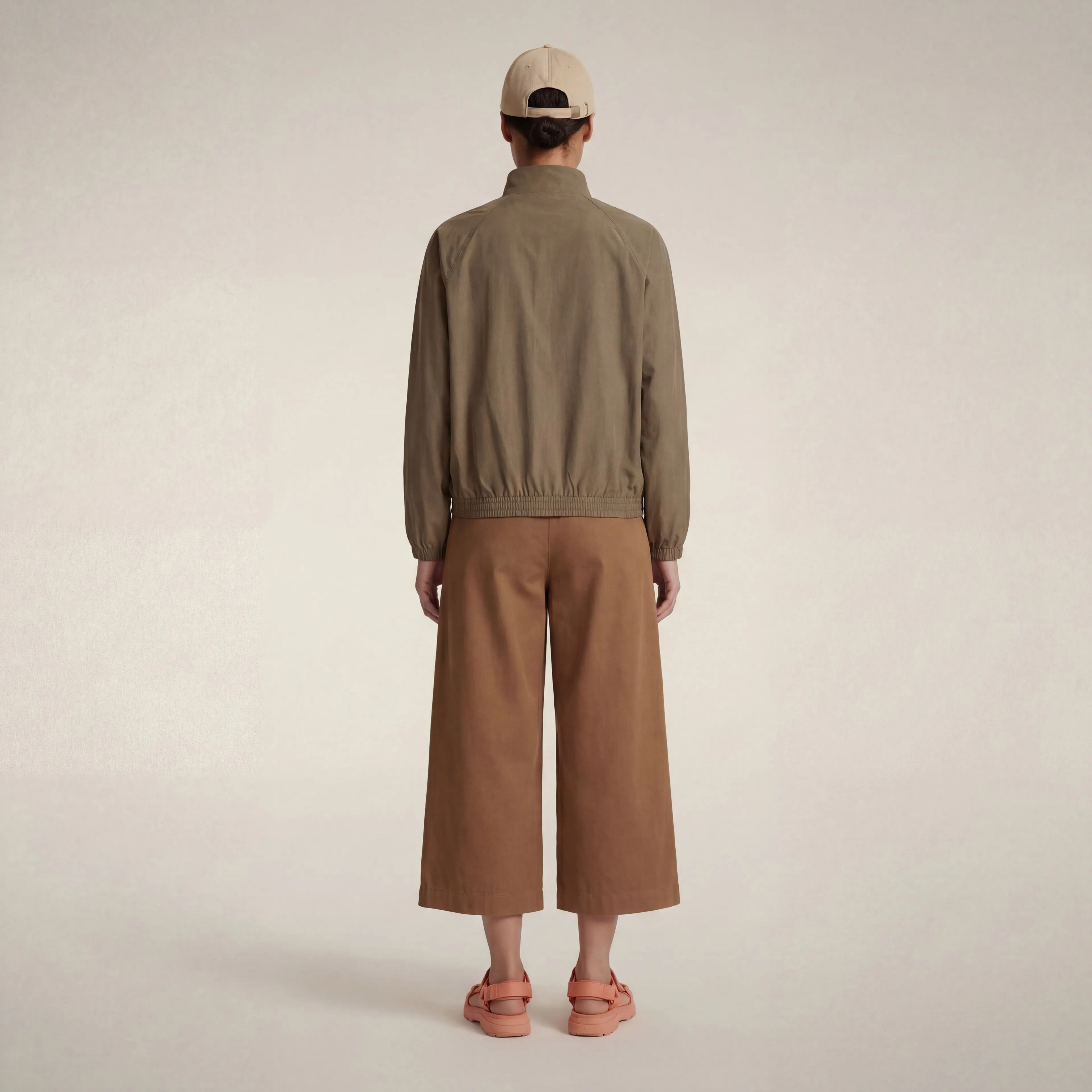Women's Bomber Wyla in Khaki Brown - OMW sold by Save The Duck product image thumbnail 2