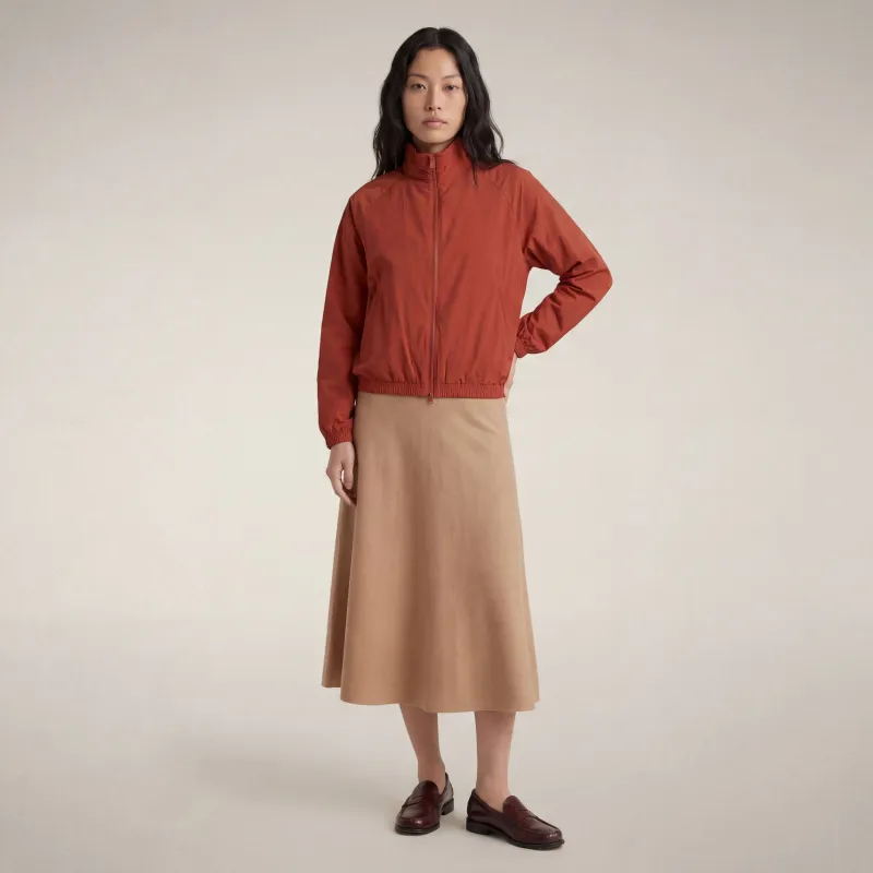 Women's Bomber Wyla in Sienna Red - OMW made by Save The Duck