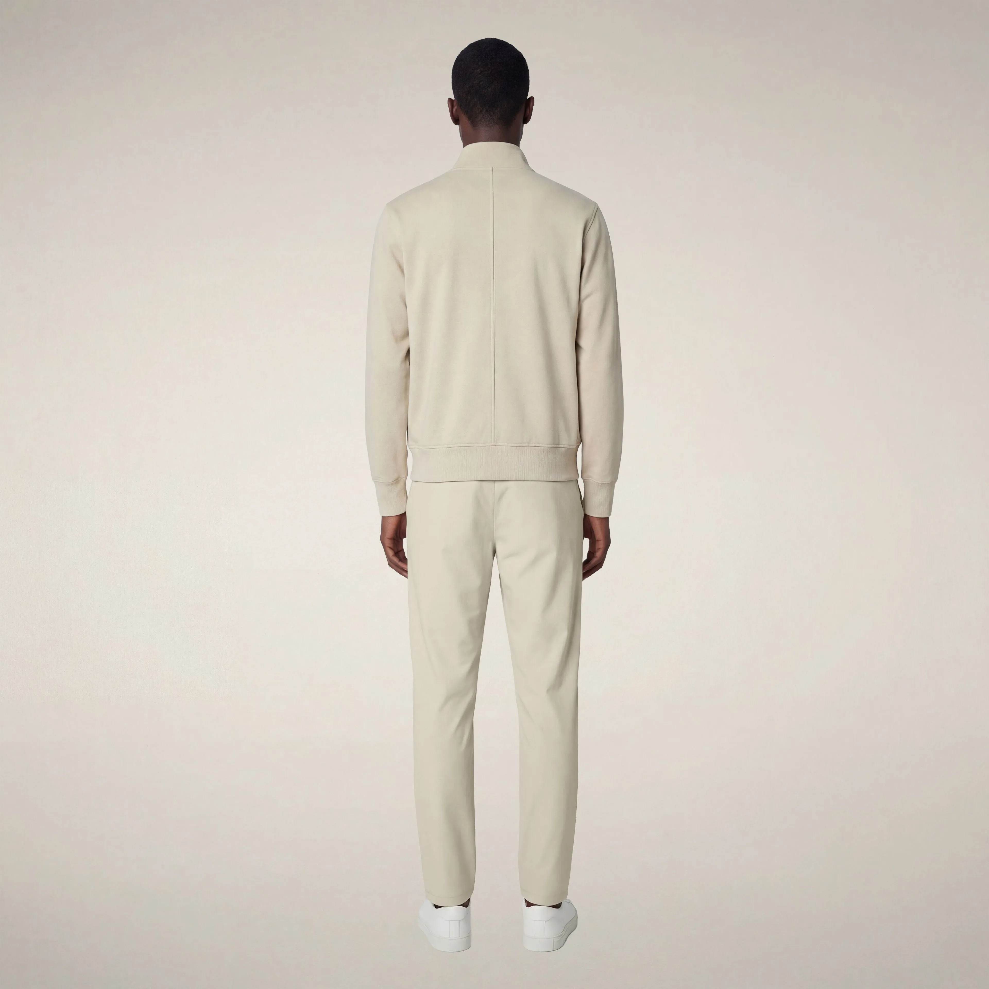 Men's Slim Fit Chino Pants Steve in Rainy Beige - FYI sold by Save The Duck