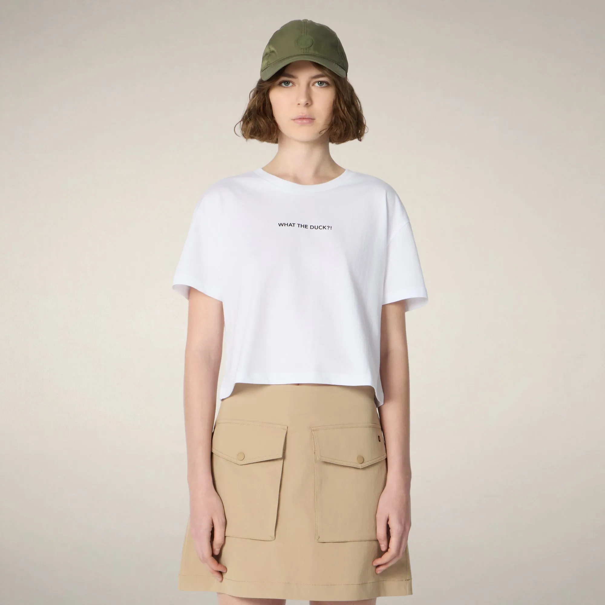 Women's T-shirt Ada in White sold by Save The Duck product image thumbnail 5
