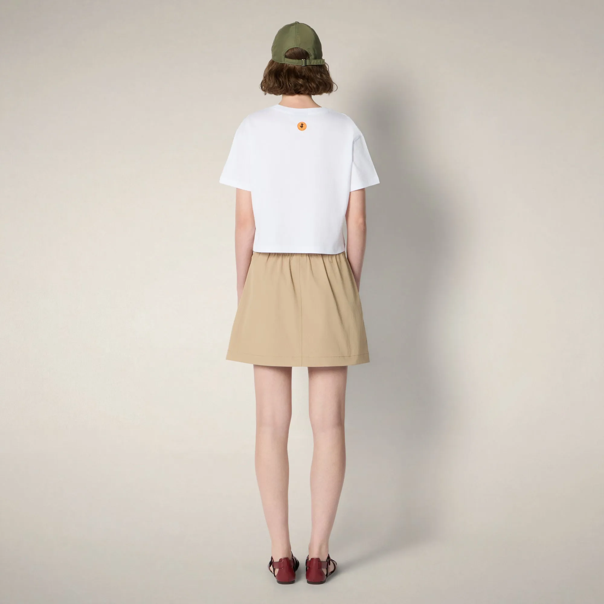 Women's T-shirt Ada in White sold by Save The Duck product image thumbnail 2