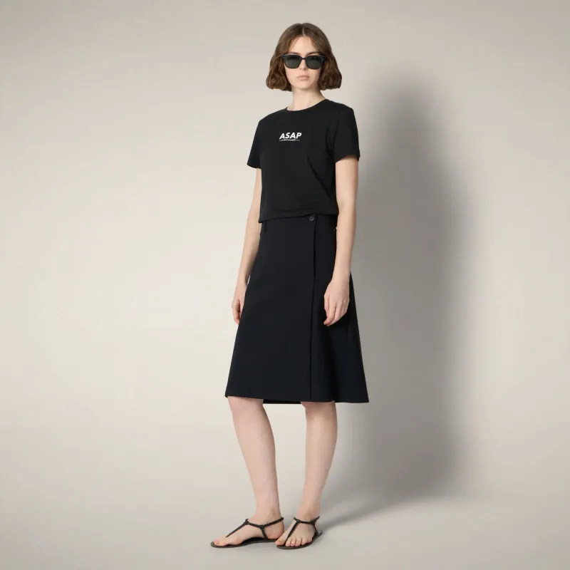 Women's Skirt Alisa in Black - FYI made by Save The Duck