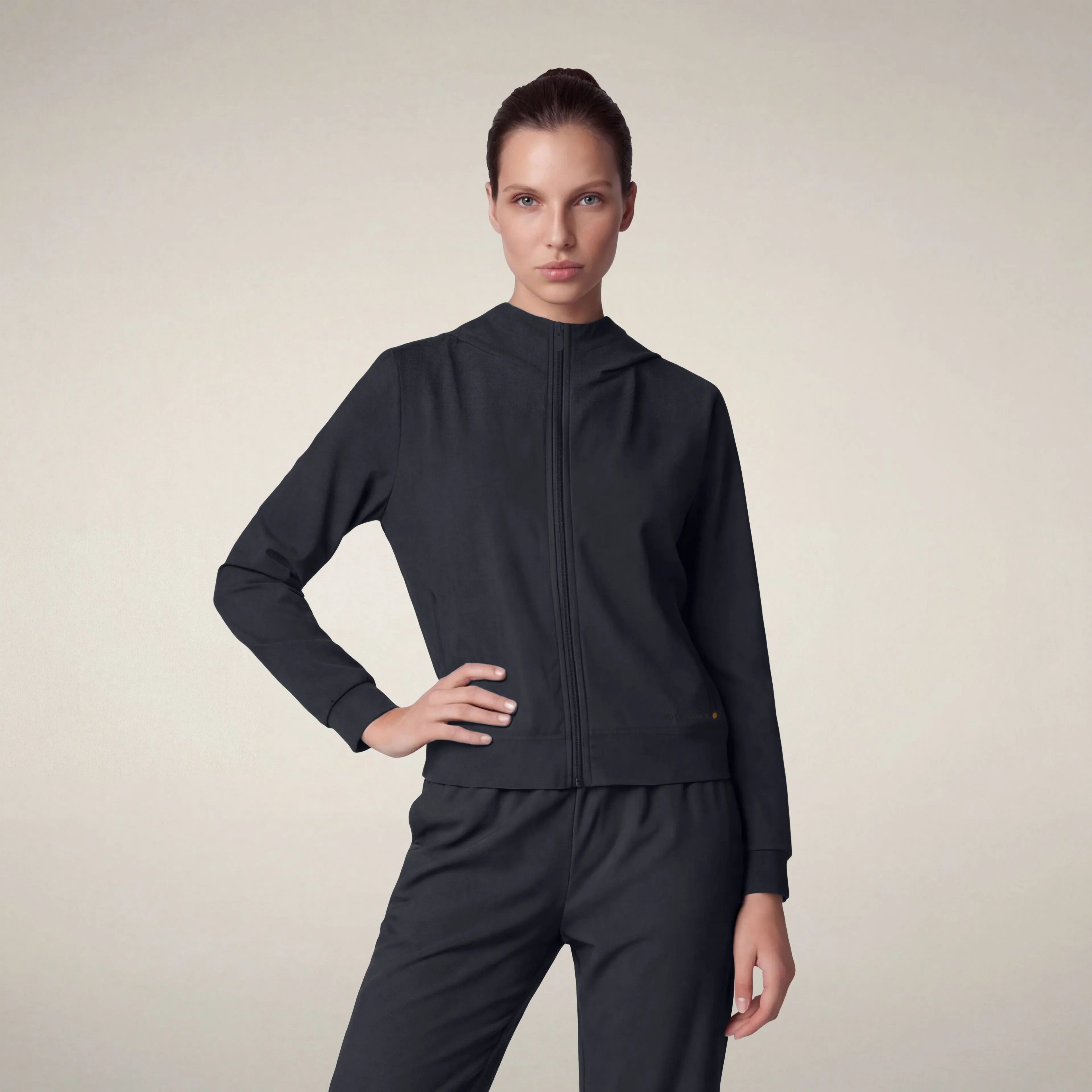 Women's Hoodie Pear in Blue Black - FYI sold by Save The Duck product image thumbnail 5