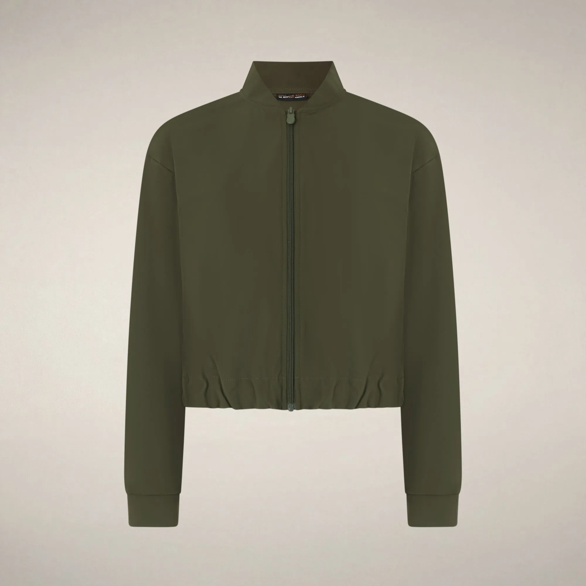 Women's Bomber Jacket Alana in Snake Green - FYI sold by Save The Duck product image thumbnail 3