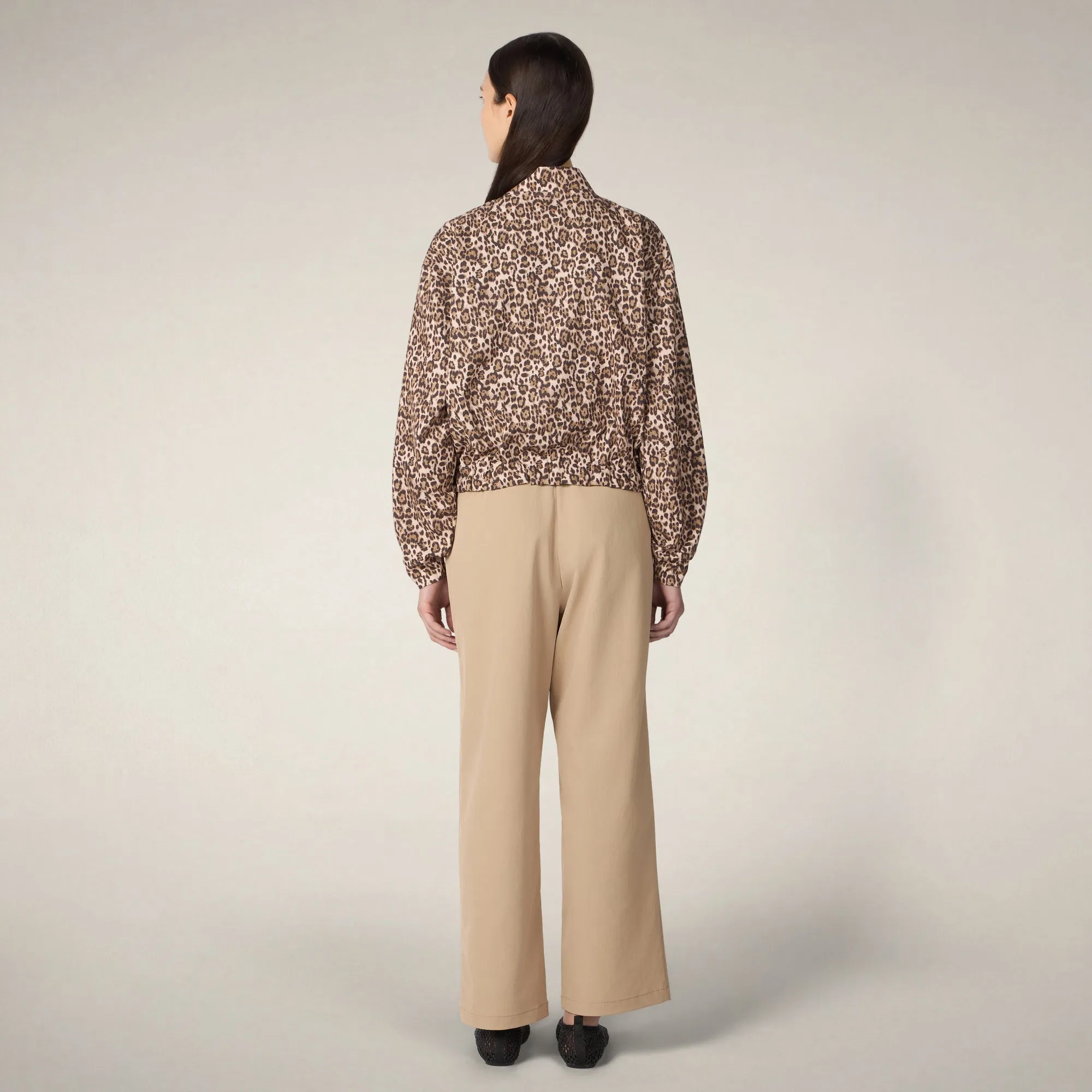 Women's Bomber Jacket Alana with leopard print sold by Save The Duck product image thumbnail 2