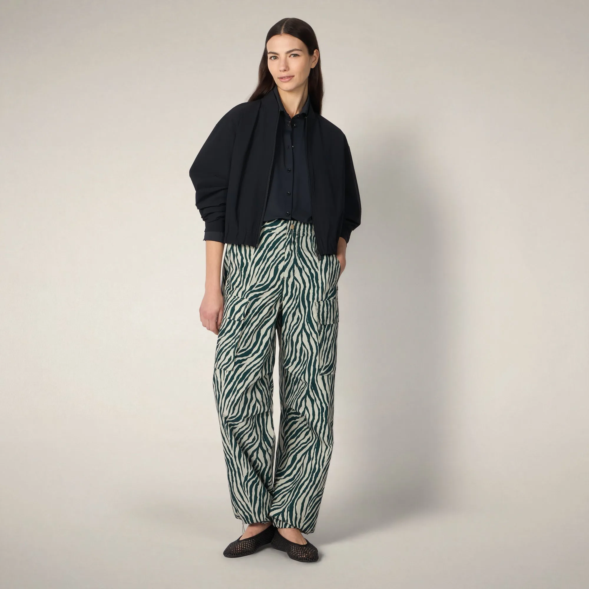 Women's Bomber Jacket Alana in Black - FYI sold by Save The Duck