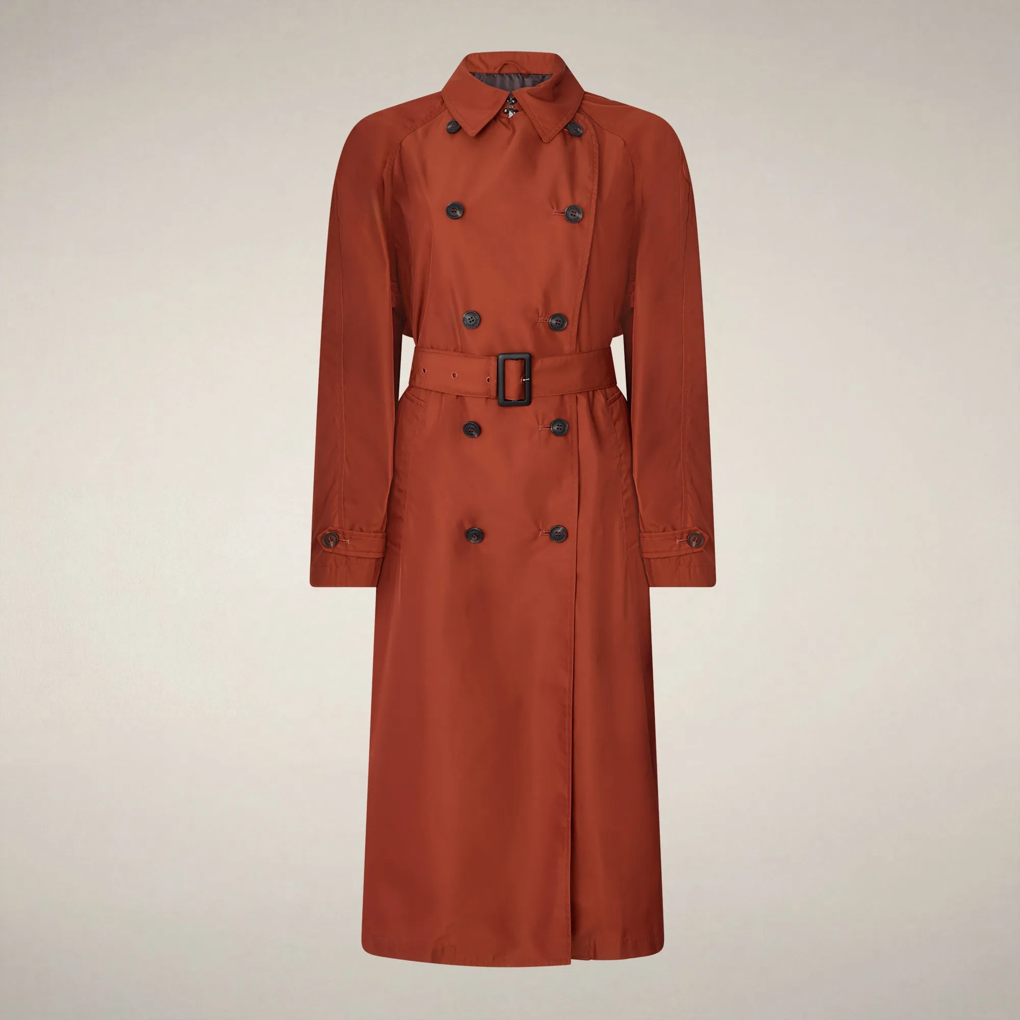 Women's Coat Gala in Sienna Red sold by Save The Duck product image thumbnail 3