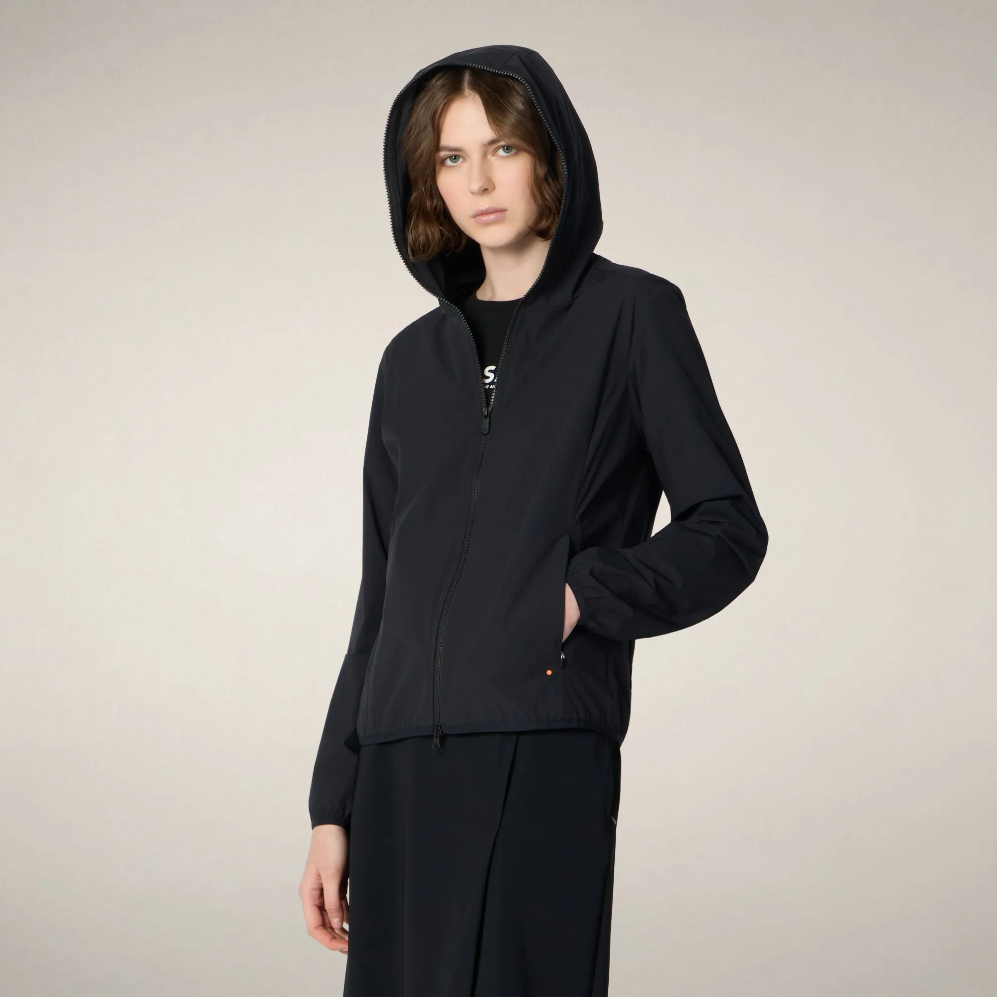 Women's Hoodie Dorina in Black - ASAP sold by Save The Duck product image thumbnail 5