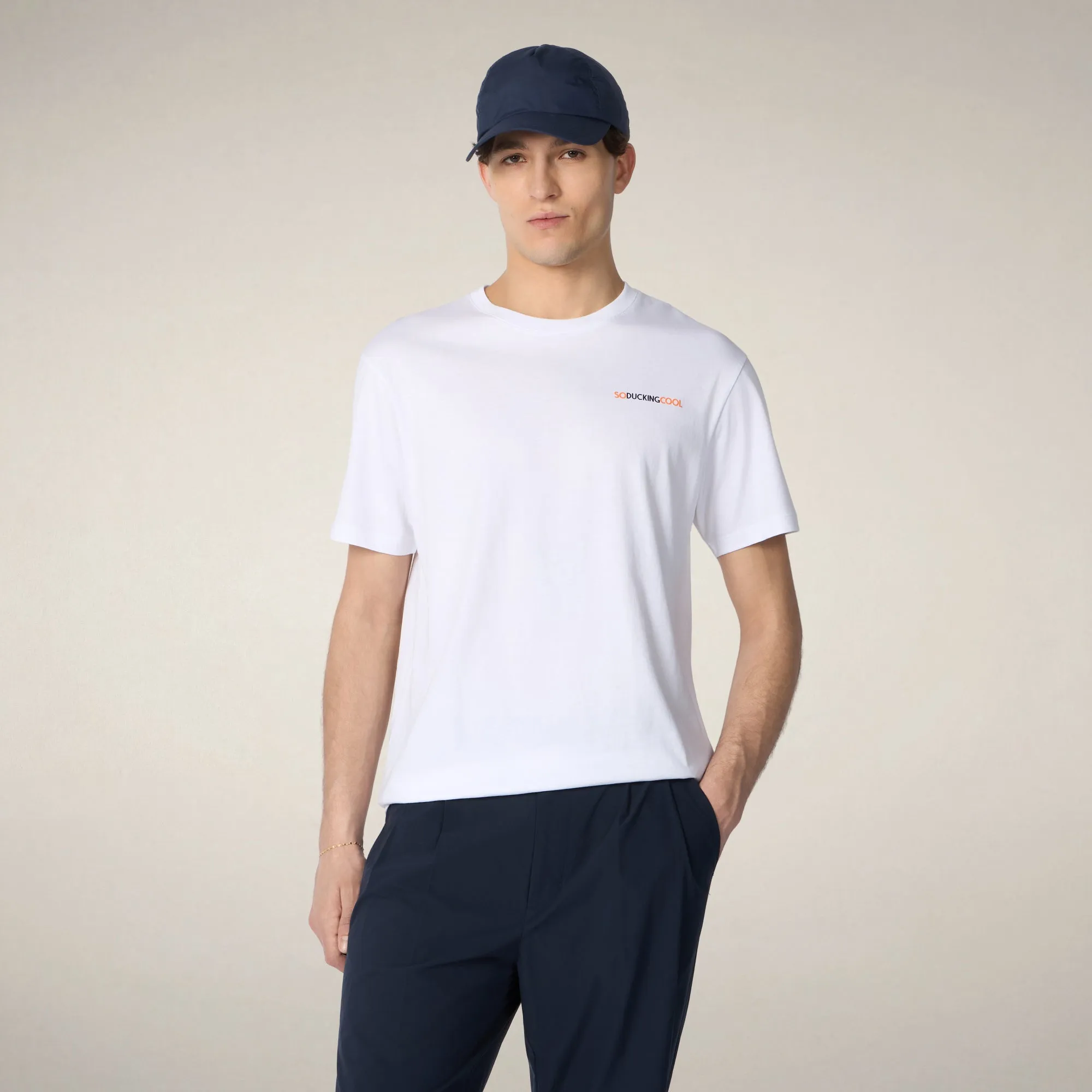 Men's T-shirt Abram in White sold by Save The Duck product image thumbnail 5