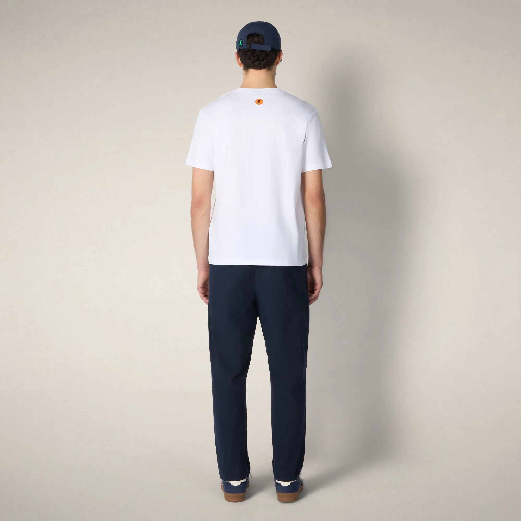 Men's T-shirt Abram in White sold by Save The Duck product image thumbnail 2