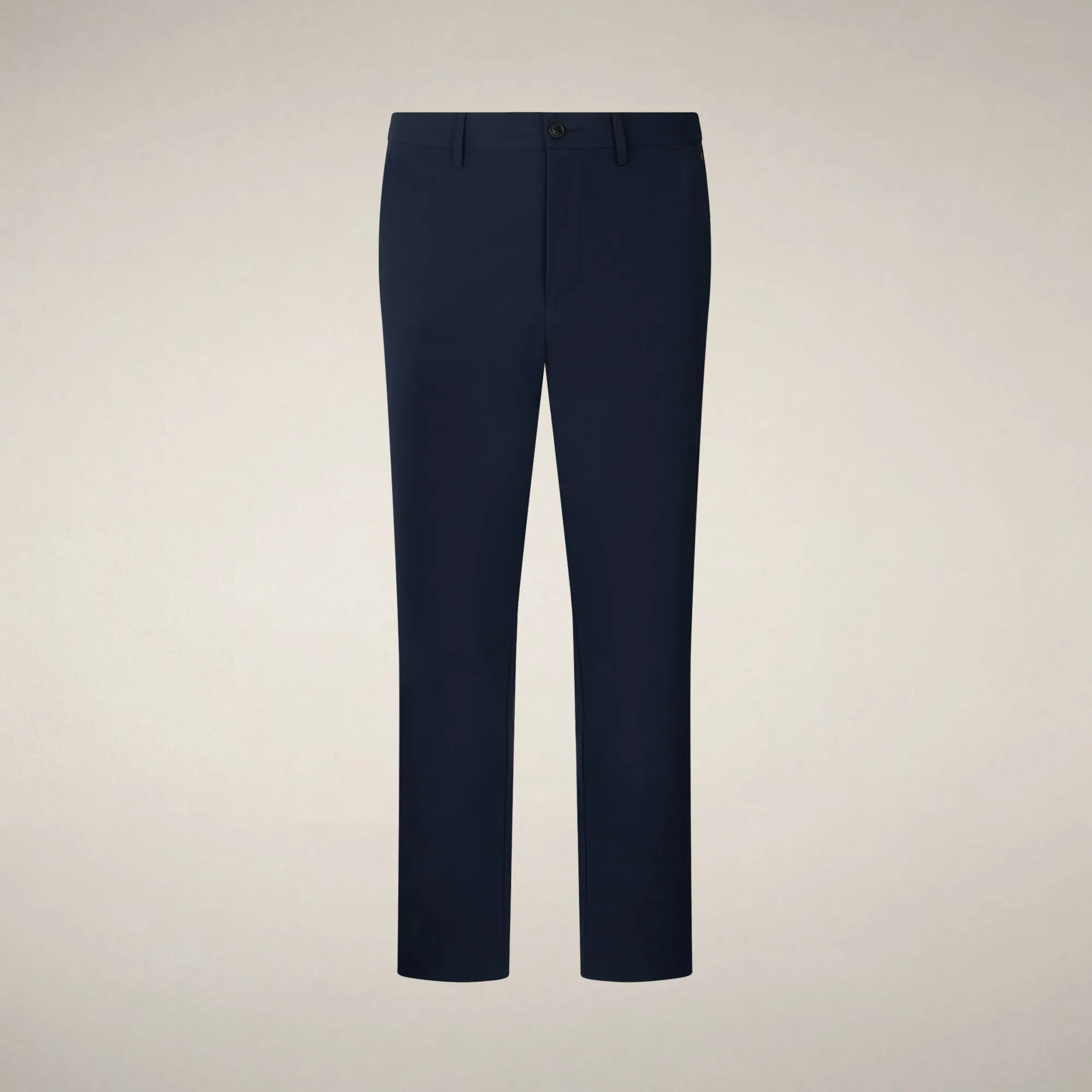 Men's Slim Pants Corbin L.32 in Navy Blue - ASAP sold by Save The Duck product image thumbnail 3
