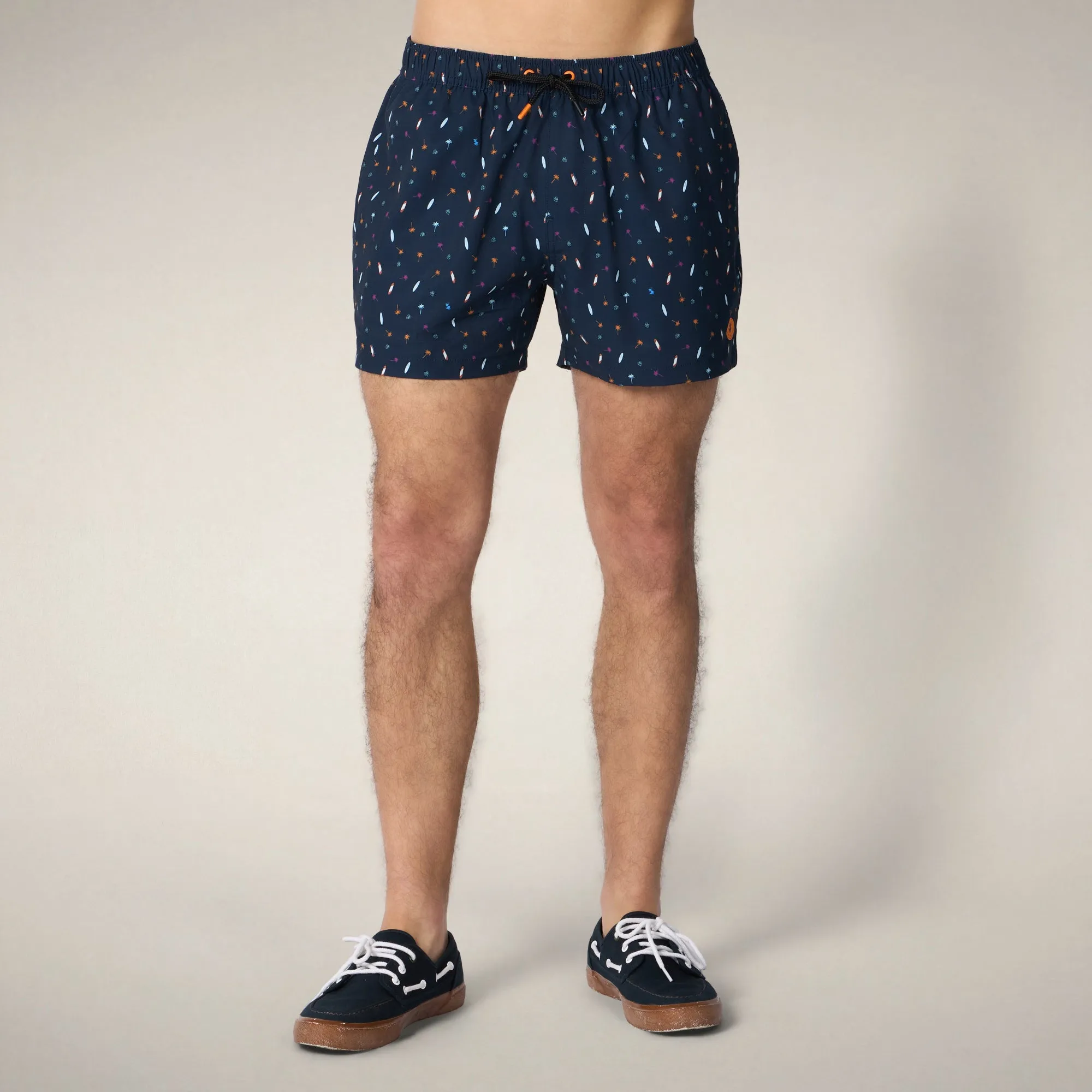 Men's Swim Shorts Ademir with palms & surfboards print sold by Save The Duck product image thumbnail 5