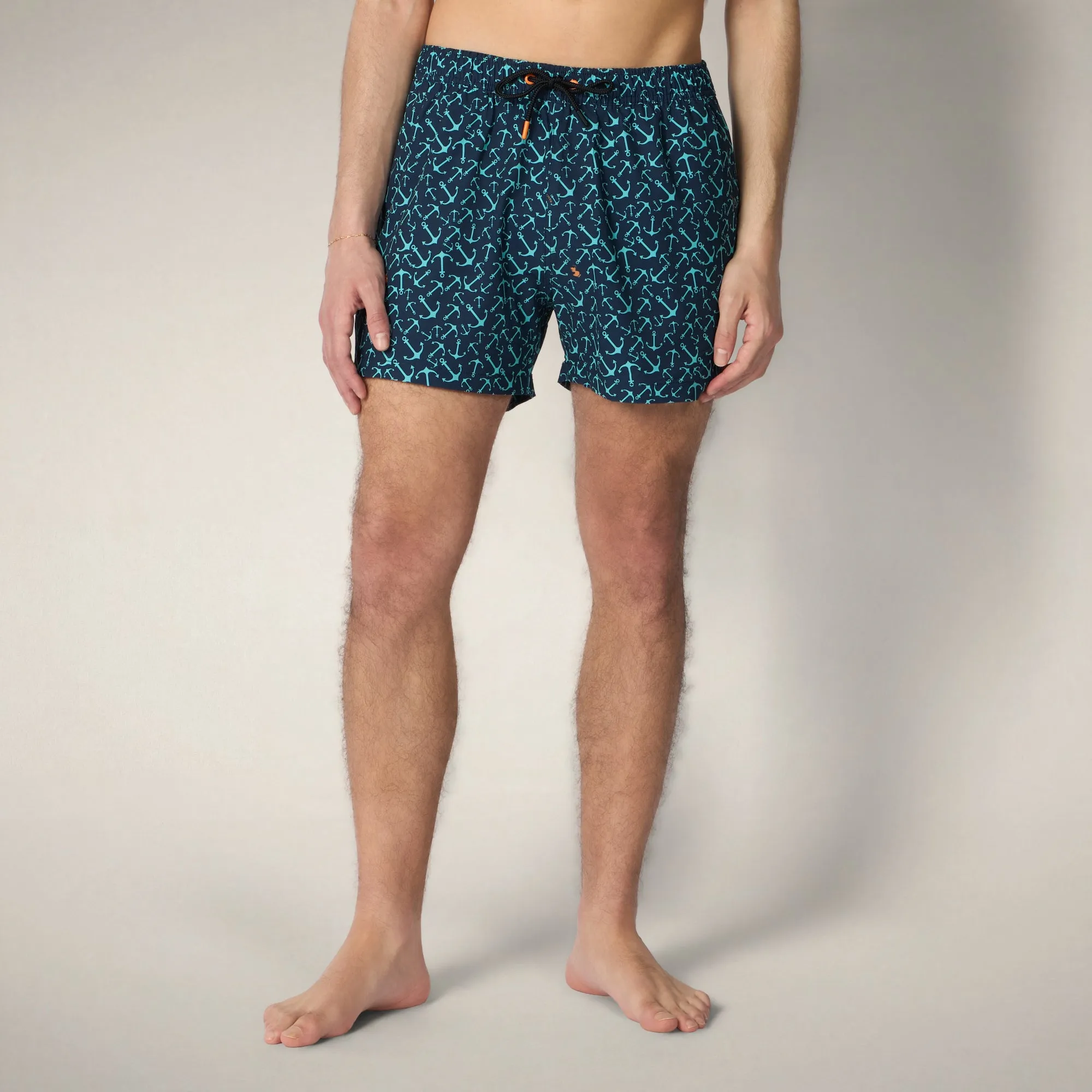 Men's Swim Shorts Ademir with anchors print sold by Save The Duck product image thumbnail 5