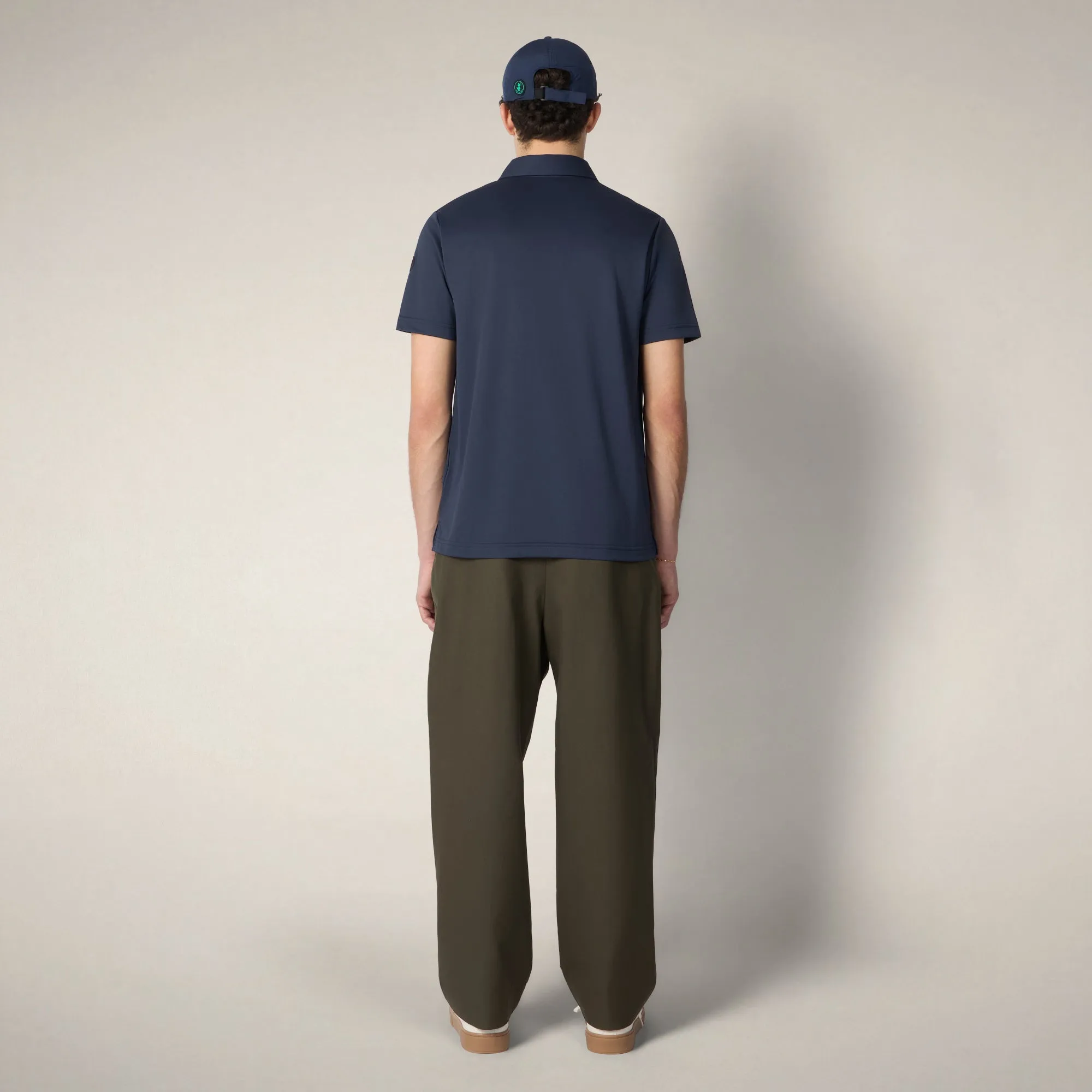 Men's Polo Clay in Navy Blue sold by Save The Duck product image thumbnail 2