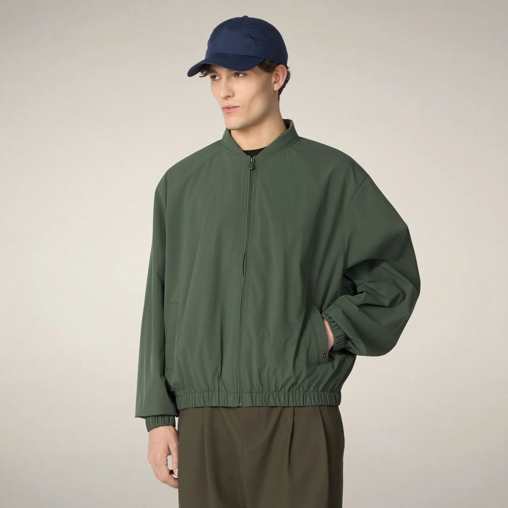 Men's bomber jacket Astor in Thyme Green - OMW sold by Save The Duck product image thumbnail 5