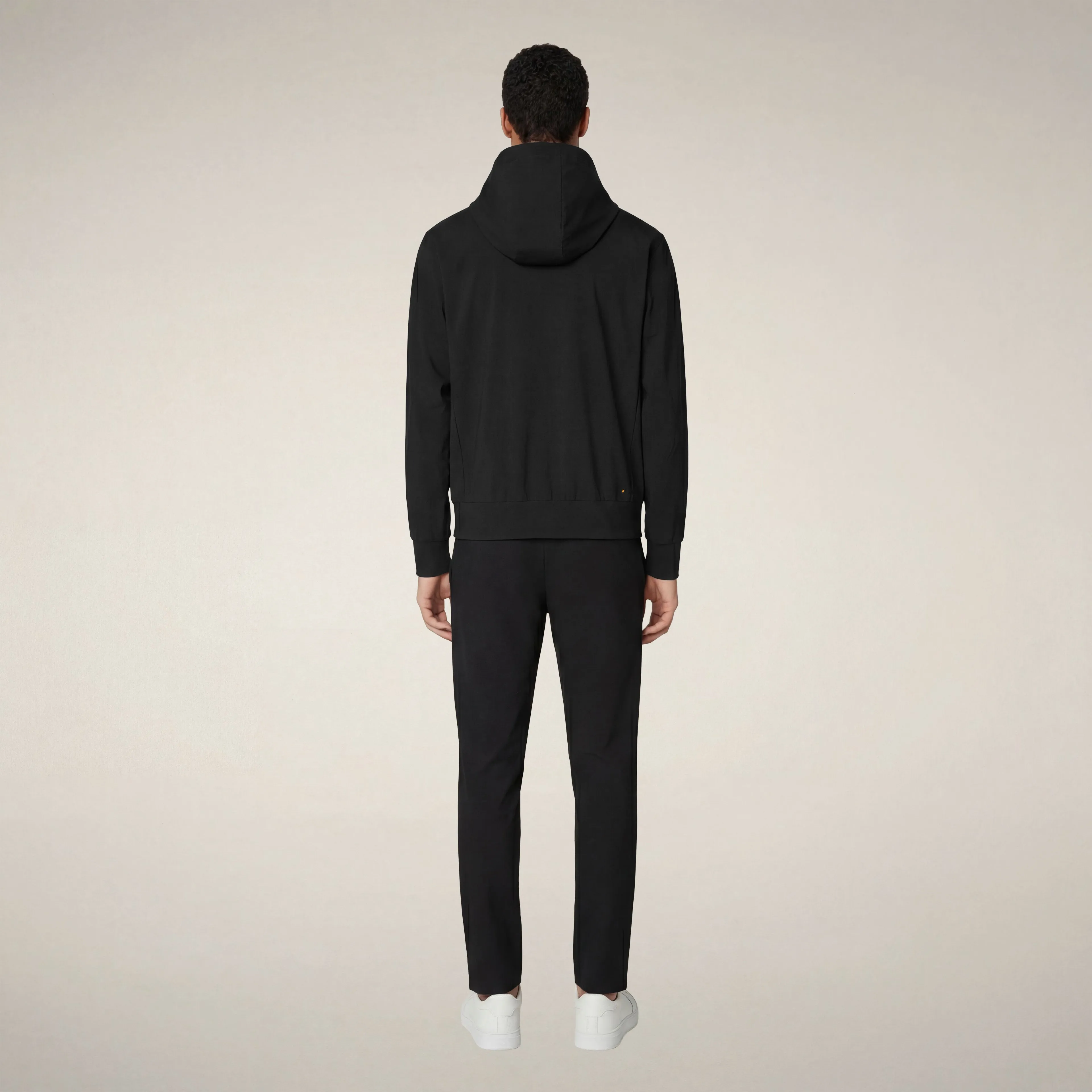 Men's Hoodie Luiz in Black - FYI sold by Save The Duck product image thumbnail 2