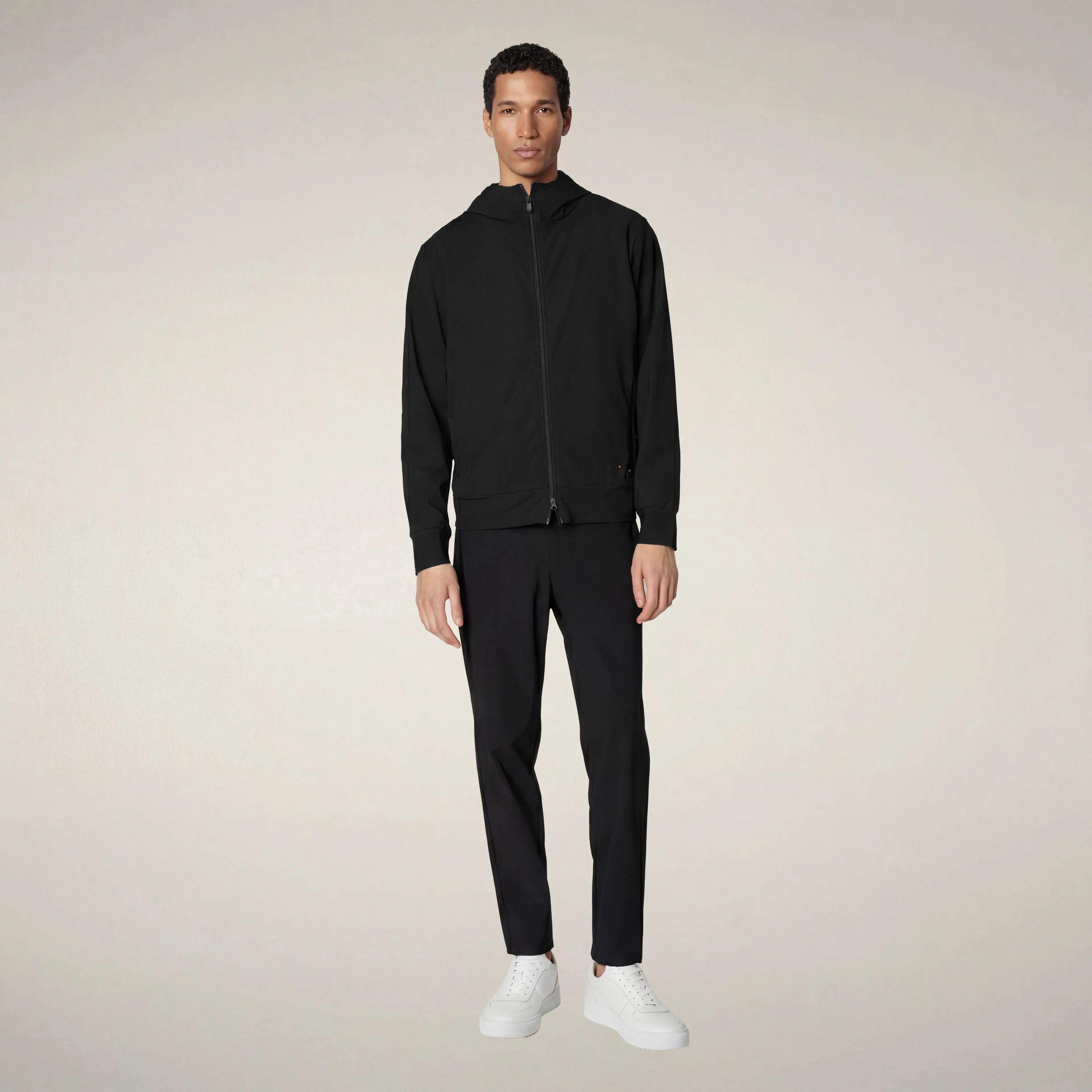 Men's Hoodie Luiz in Black - FYI sold by Save The Duck