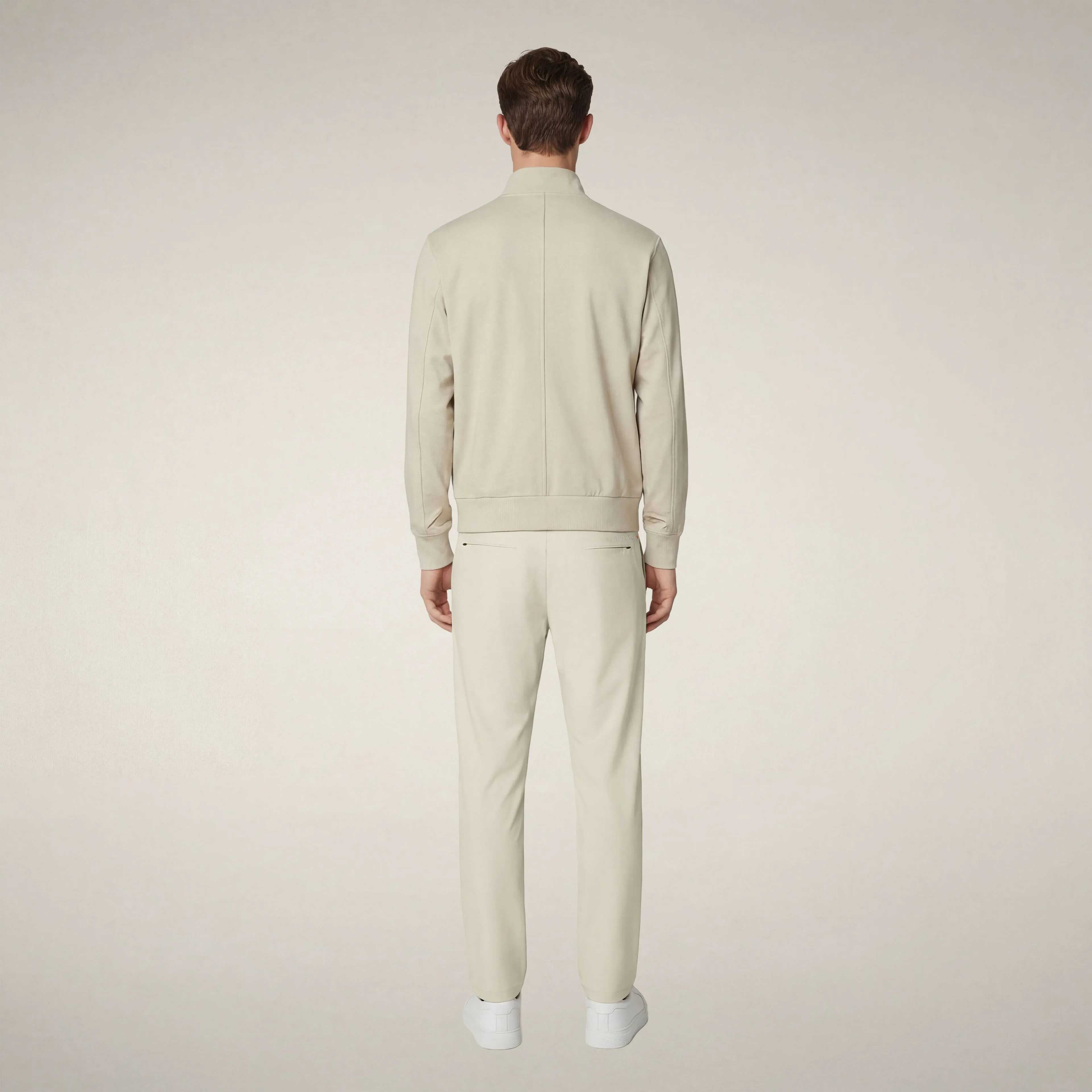 Men's chino slim fit steve in rainy beige sold by Save The Duck product image thumbnail 2
