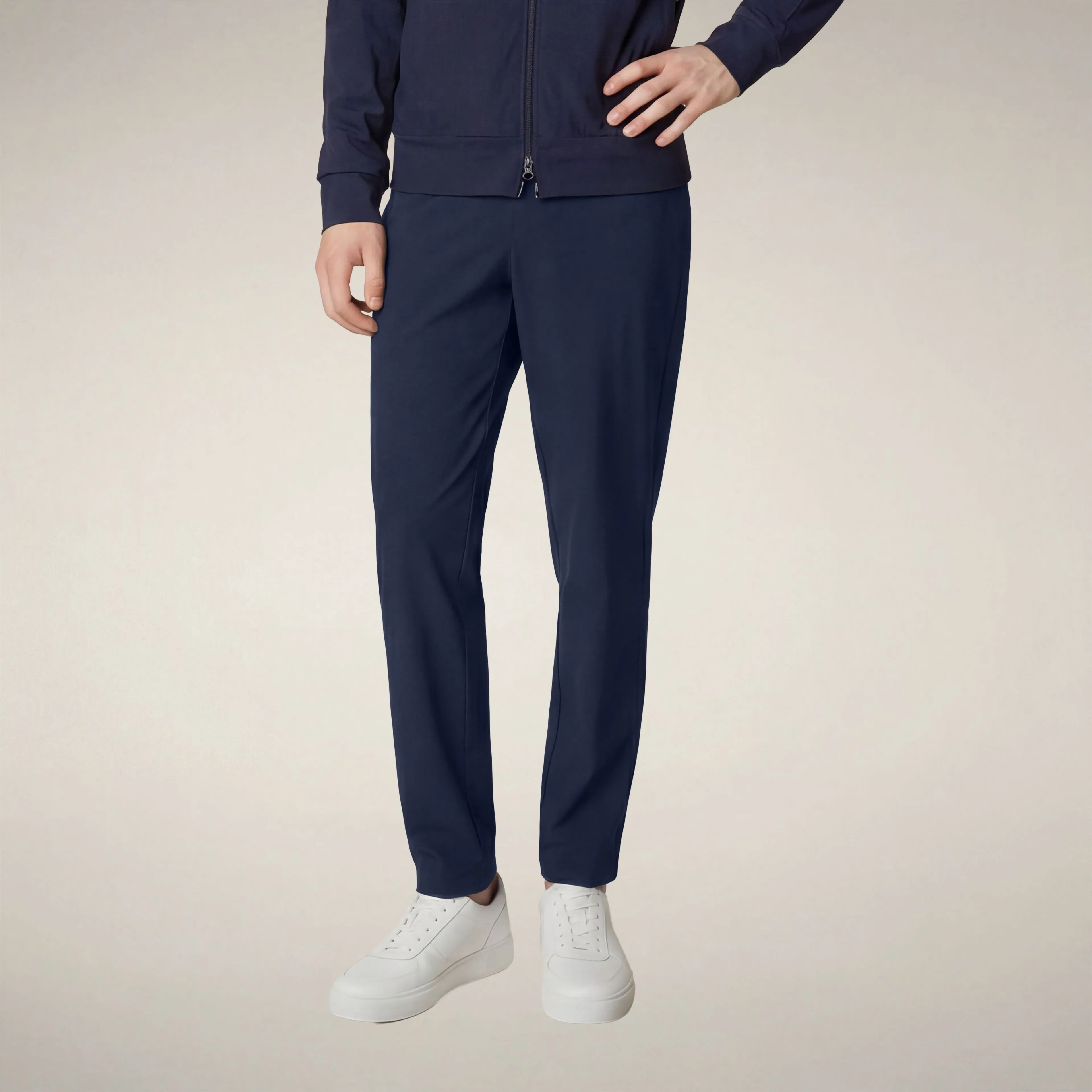 Men's chino slim fit steve in navy blue sold by Save The Duck product image thumbnail 5