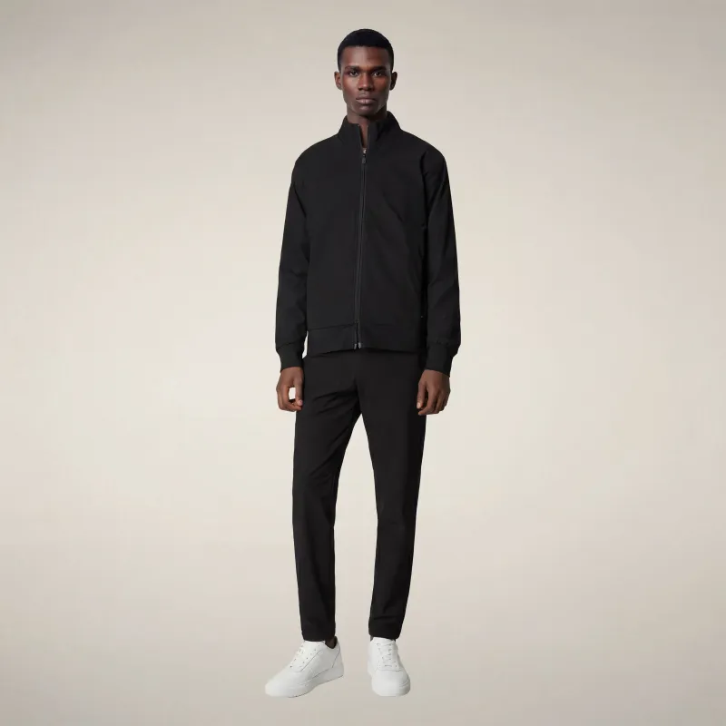 Men's chino slim fit steve in black made by Save The Duck