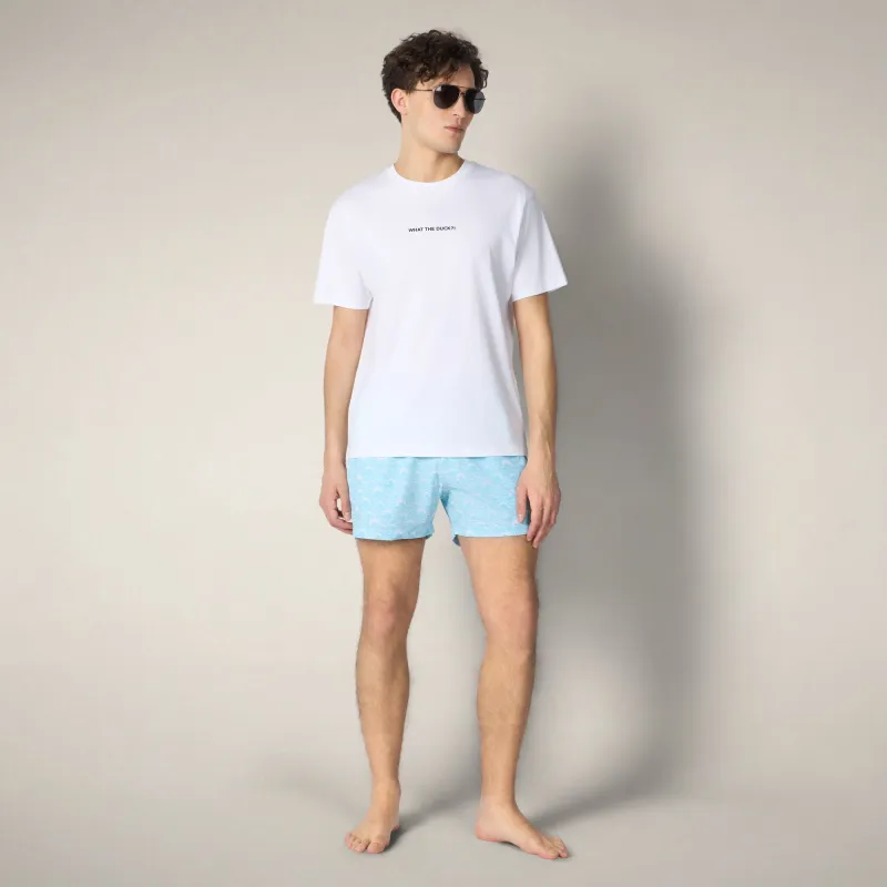 Men's Swim Shorts Ademir with japanese waves print made by Save The Duck