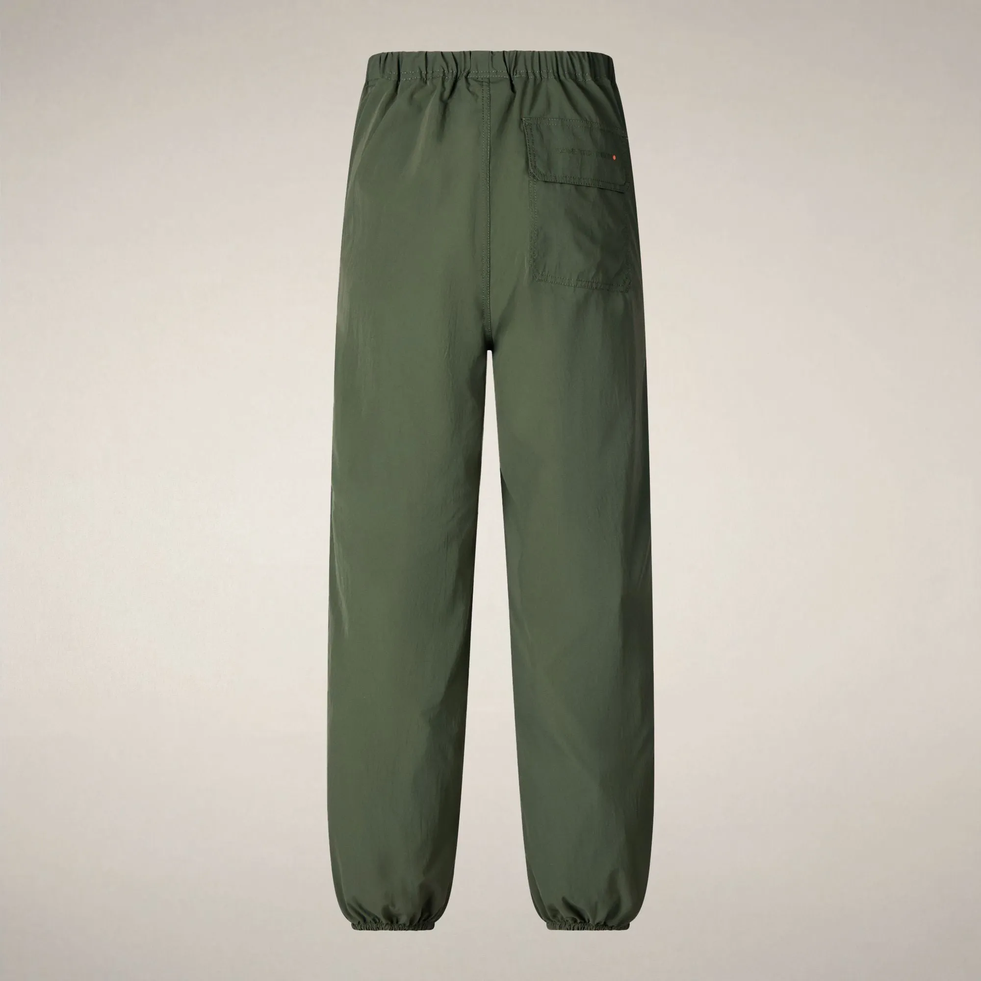 Women's cargo pants neoma in thyme green sold by Save The Duck product image thumbnail 4