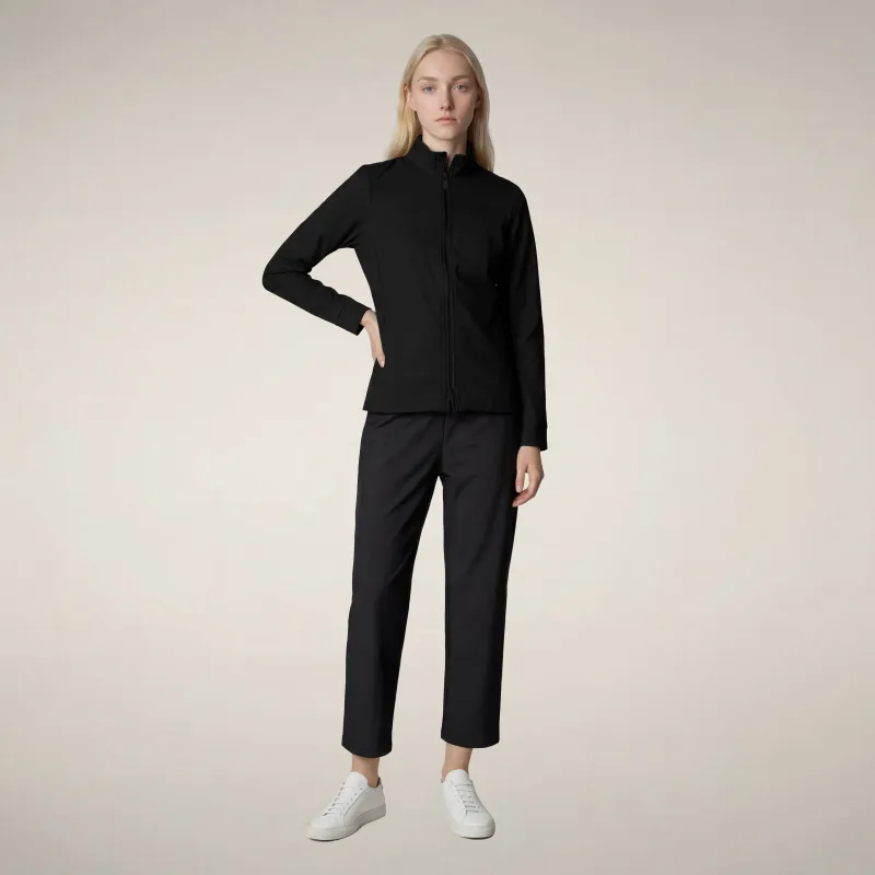 Women's Jacket Pella in Black made by Save The Duck